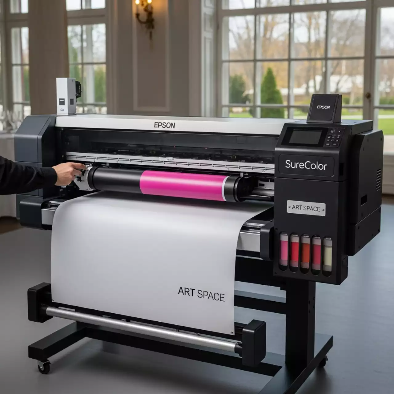 Аренда Картридж для плоттеров ITSinks для Epson SureColor P6000 P7000 P8000 Vivid Magenta 700 мл в Rodina Grand Hotel & SPA — ART SPACE