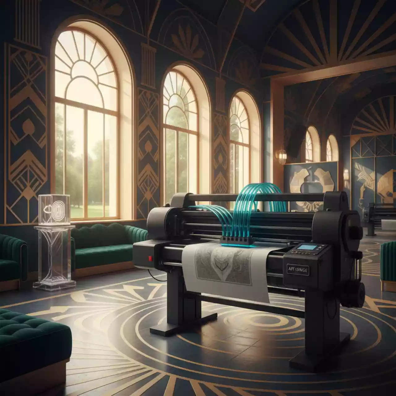 Аренда Картридж для плоттеров Roland D UAP 7CY Cyan 750 мл в Зимнем театре — ART SPACE