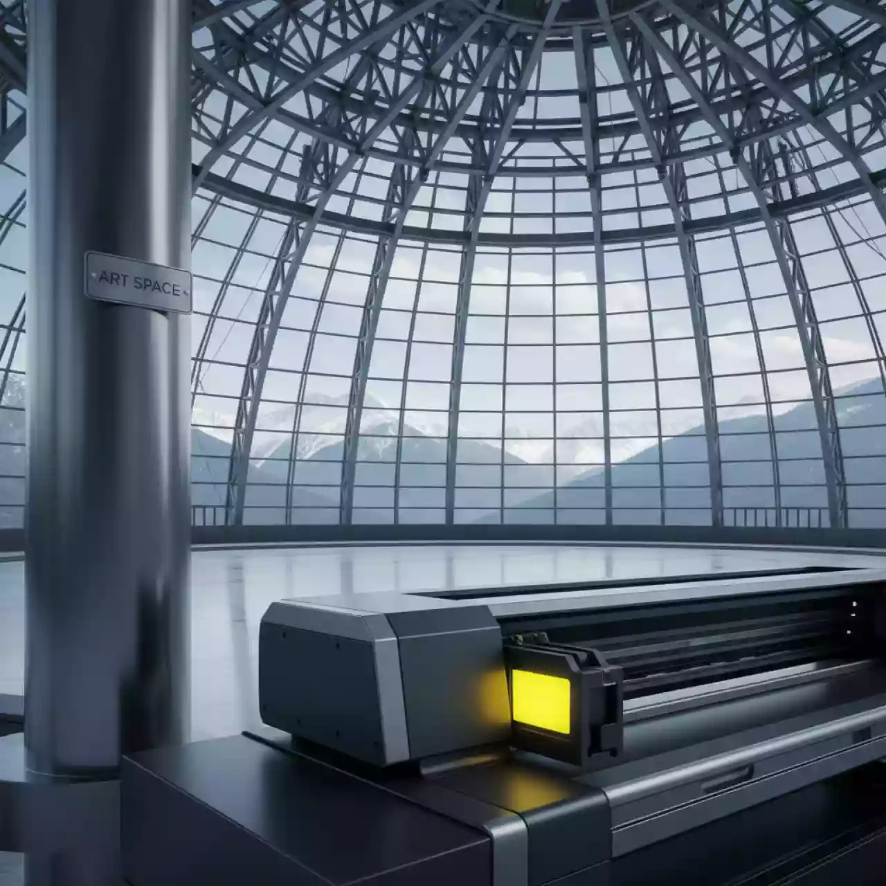 Аренда Картридж для плоттеров Roland Eco Sol Max3 желтый 220 мл в ледовом дворце «Роза Хутор» — ART SPACE