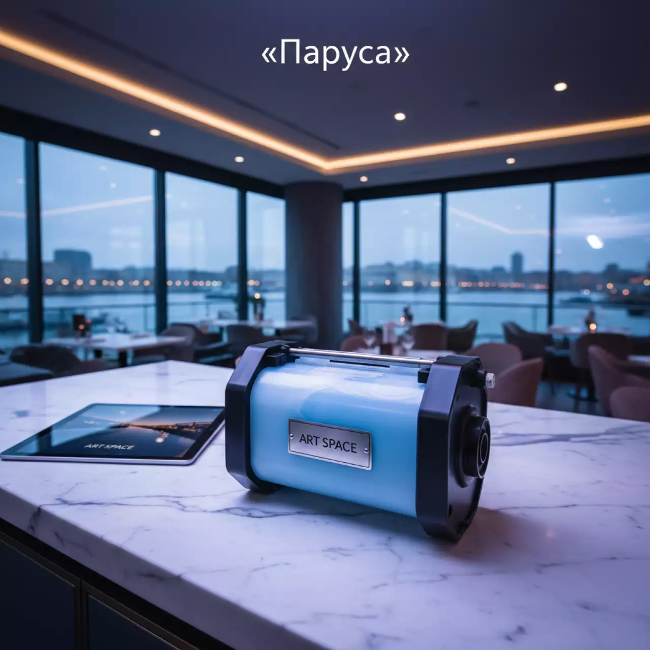 Аренда Картридж для плоттеров Roland Eco Solvent3 светло голубой 500 мл в ресторане «Паруса» — ART SPACE