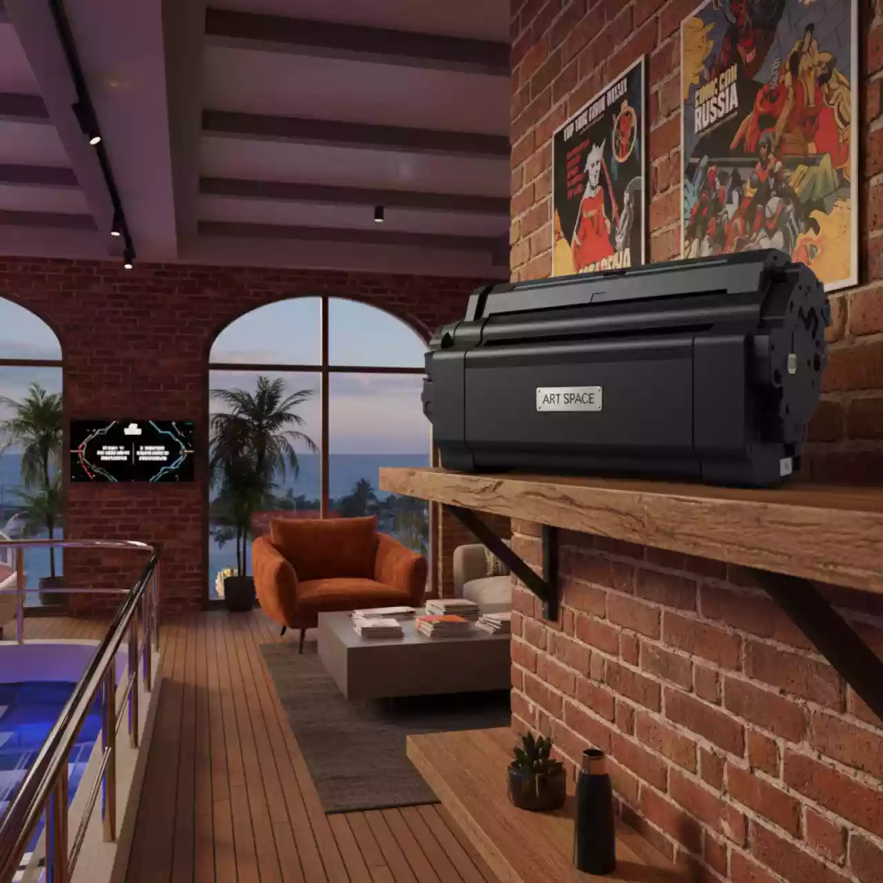 Аренда Картридж Epson AcuLaser C2800 черный большой емкости C13S051161 на VIP теплоходе (Морпорт Сочи) — ART SPACE