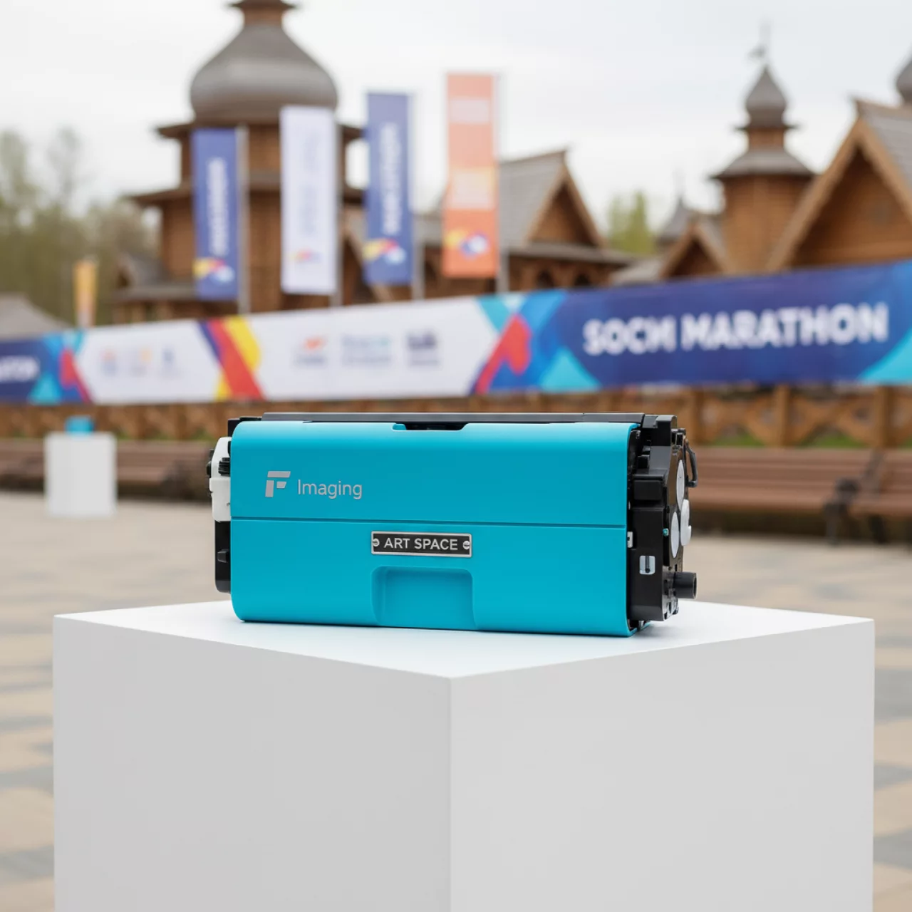 Аренда Картридж F Imaging FP W2031X голубой 6000 стр в этно-парке «Моя Россия» — ART SPACE