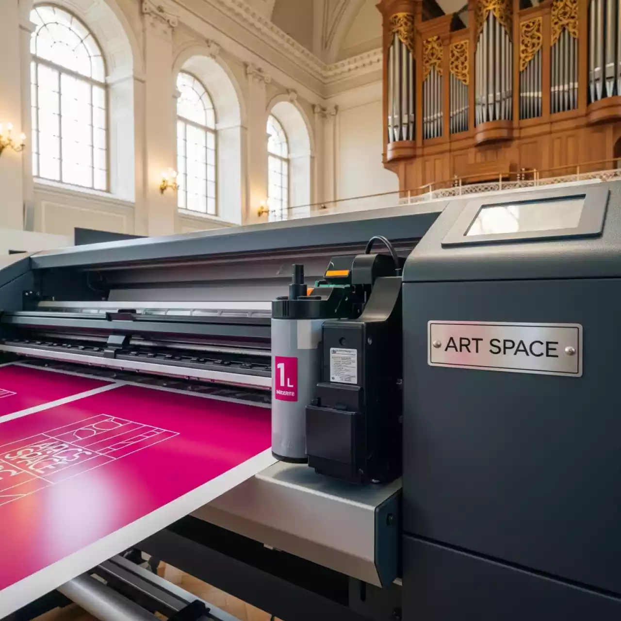 Аренда Картридж HP 832Y Latex Ink пурпурный 1 л в Зале органной и камерной музыки — ART SPACE