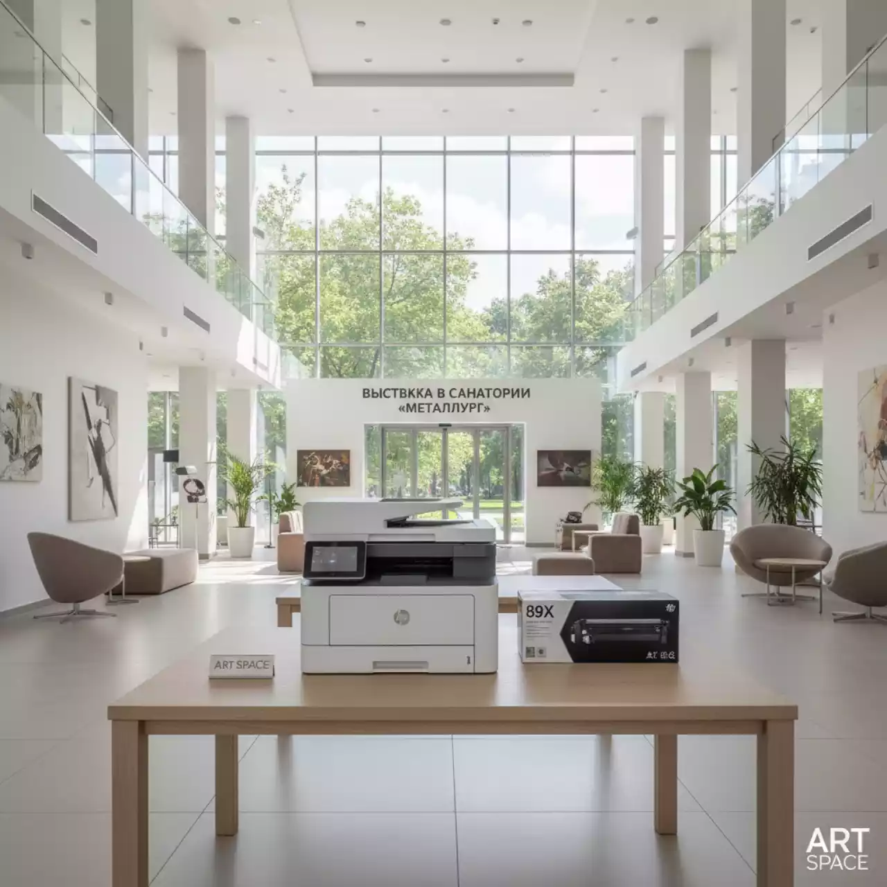 Аренда Картридж HP 89X для LJ M507 M528 CF289X в санатории «Металлург» — ART SPACE