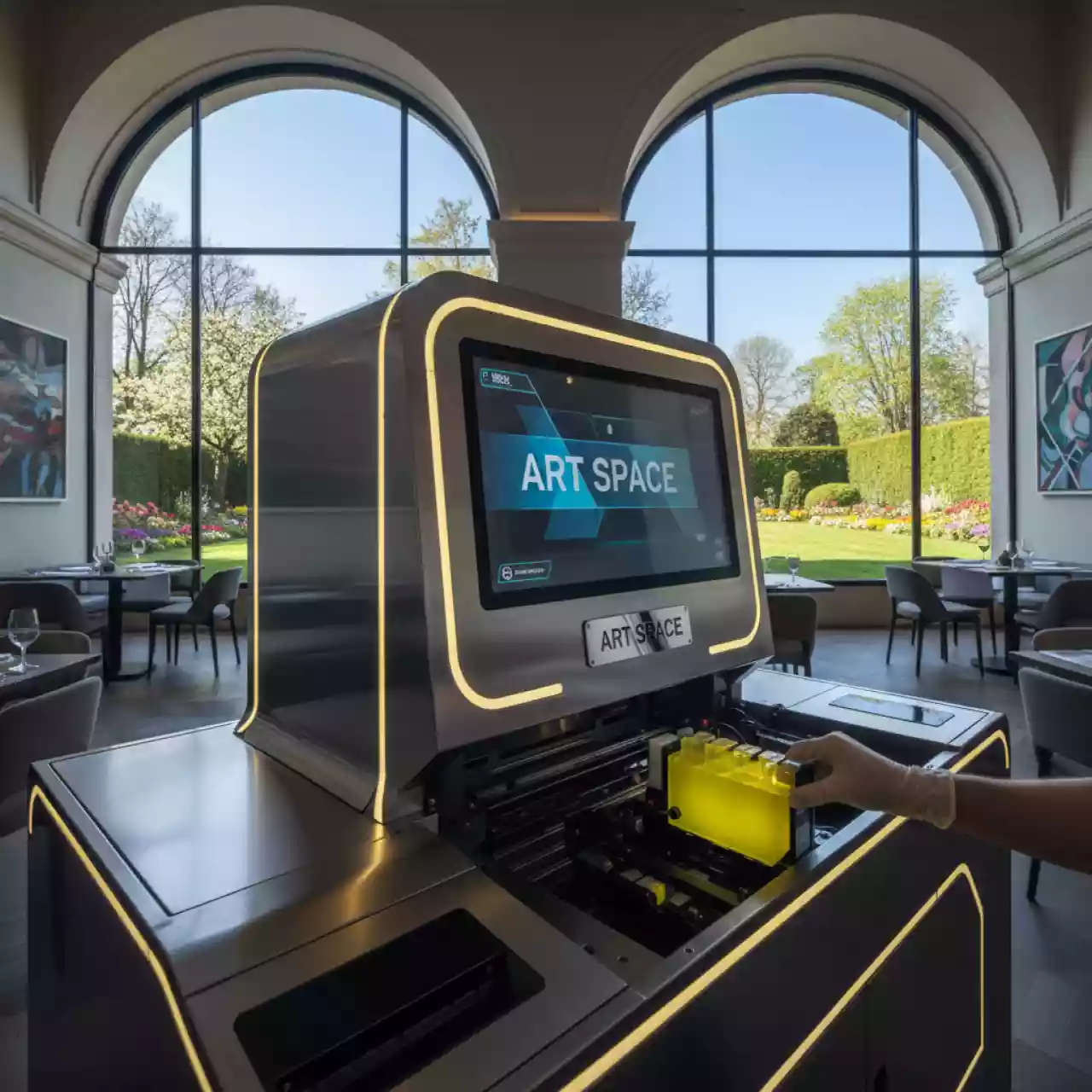 Аренда Картридж ink Ricoh желтый 100 мл в ресторане «La Terrazza» — ART SPACE