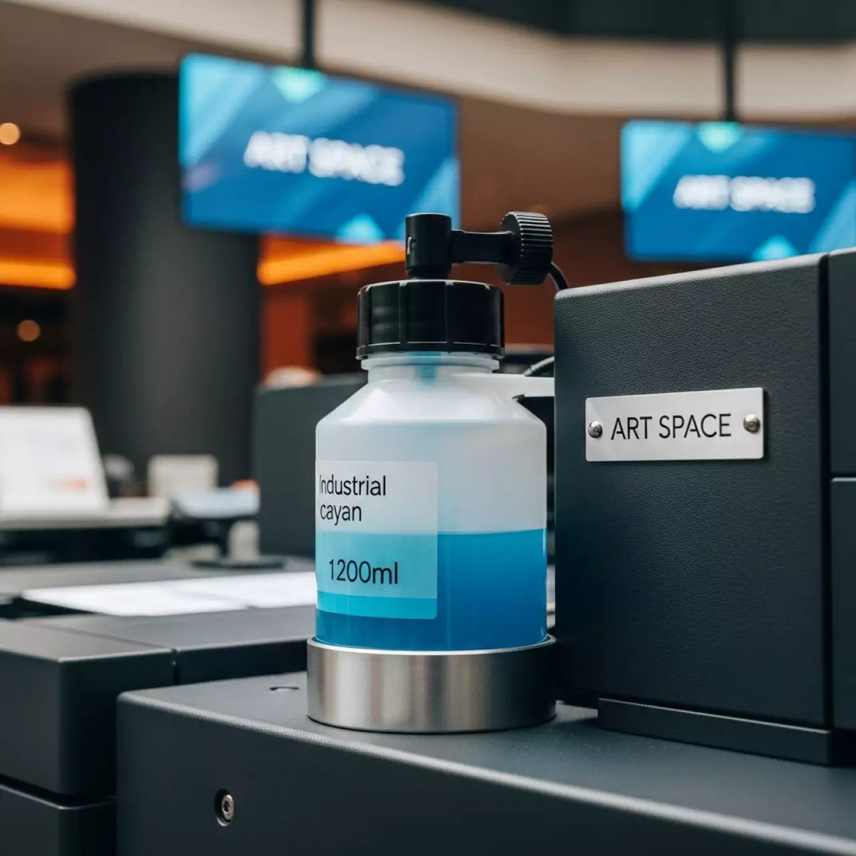 Аренда Картридж повышенной емкости Ricoh AR bulk ink cartridge cyan 1200 мл 344108 в Grand Karat Sochi — ART SPACE