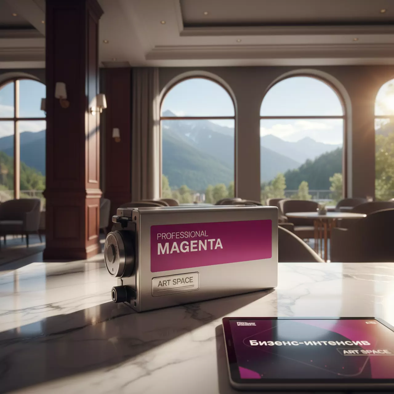 Аренда Картридж Roland INKU ECO2 440 MG magenta 440 мл в Поляна 1389 Отель и Спа — ART SPACE