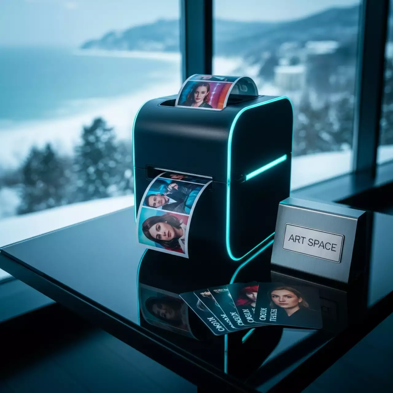 Аренда Картридж с лентой и чистящим валиком полноцветная полупанельная лента Fargo YMCKO 1 2 в ресторане «D.O.M» — ART SPACE