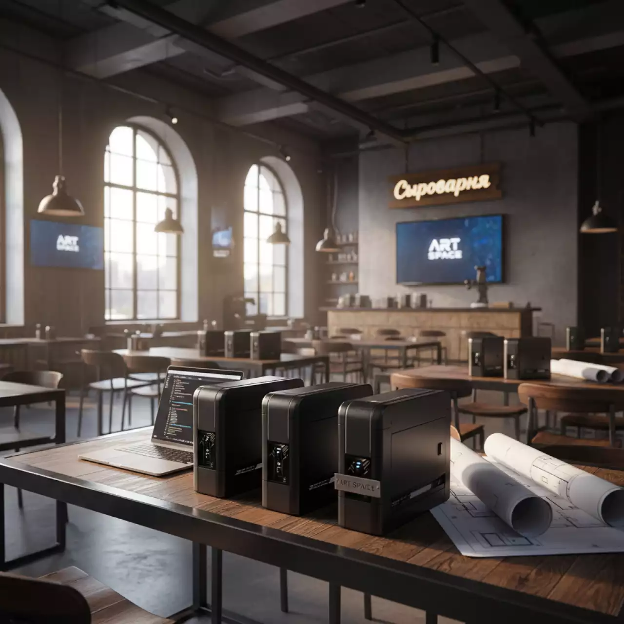 Аренда Картриджи для лазерных принтеров Epson в ресторане «Сыроварня» — ART SPACE