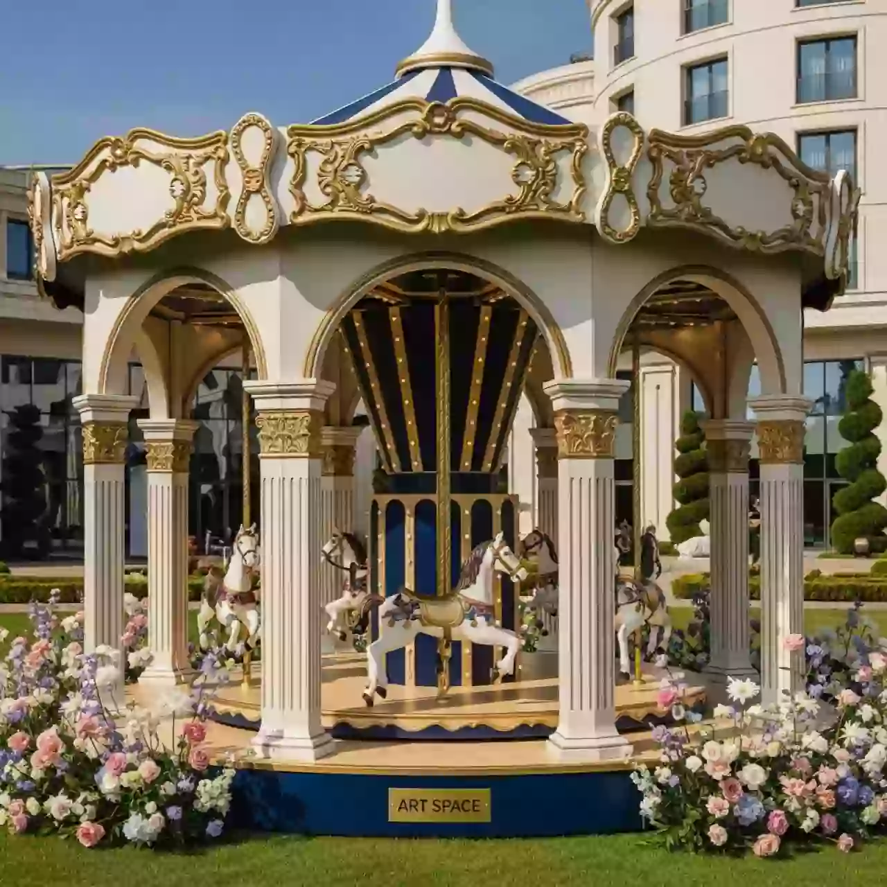 Аренда Карусель детская цепочная в Pullman Sochi Centre — ART SPACE