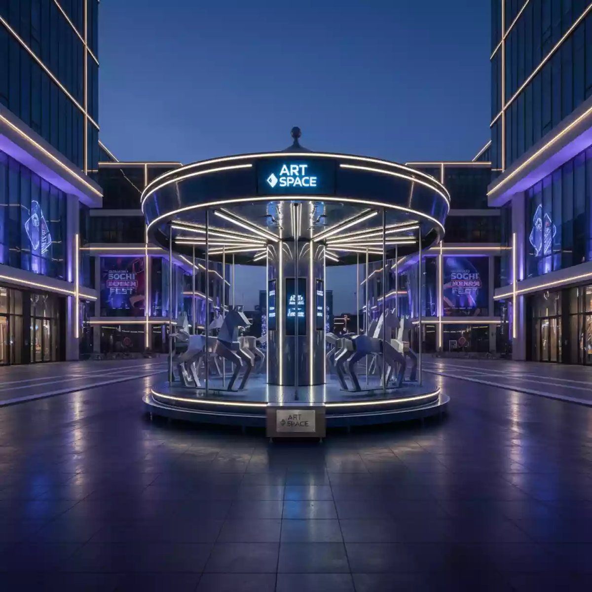 Аренда Карусель русская в Omega Sirius — ART SPACE