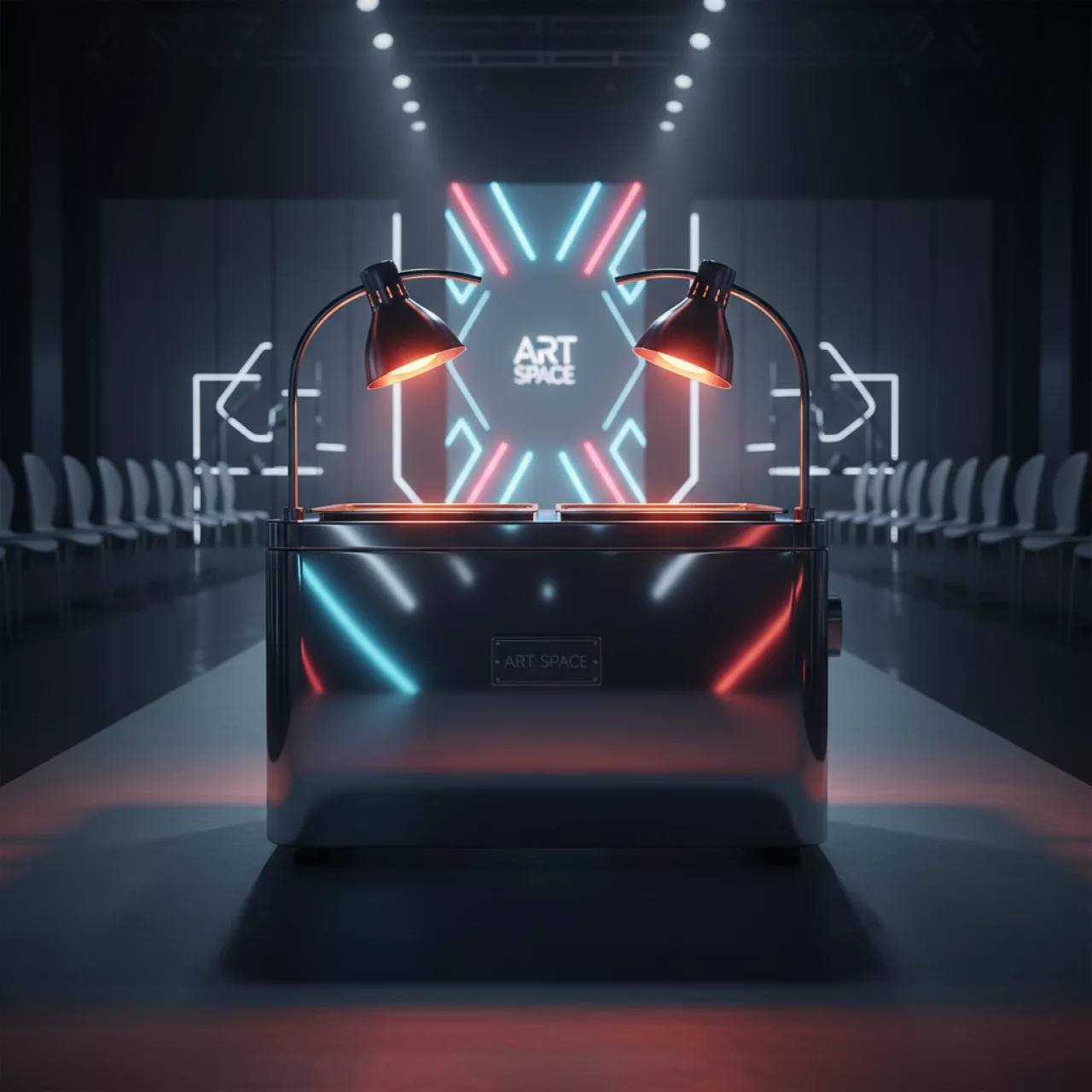 Аренда Карвинговая станция Scholl с 2 лампами 800х600х650 мм в отеле «Богатырь» — ART SPACE