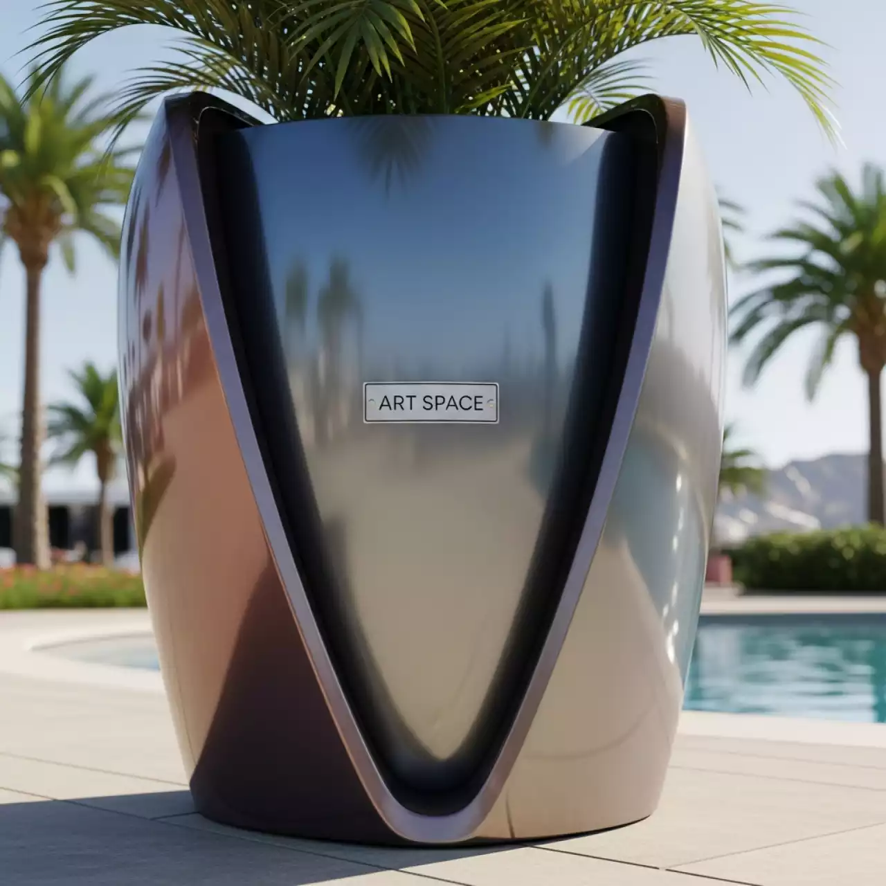 Аренда Кашпо Aura в Karat Resort — ART SPACE