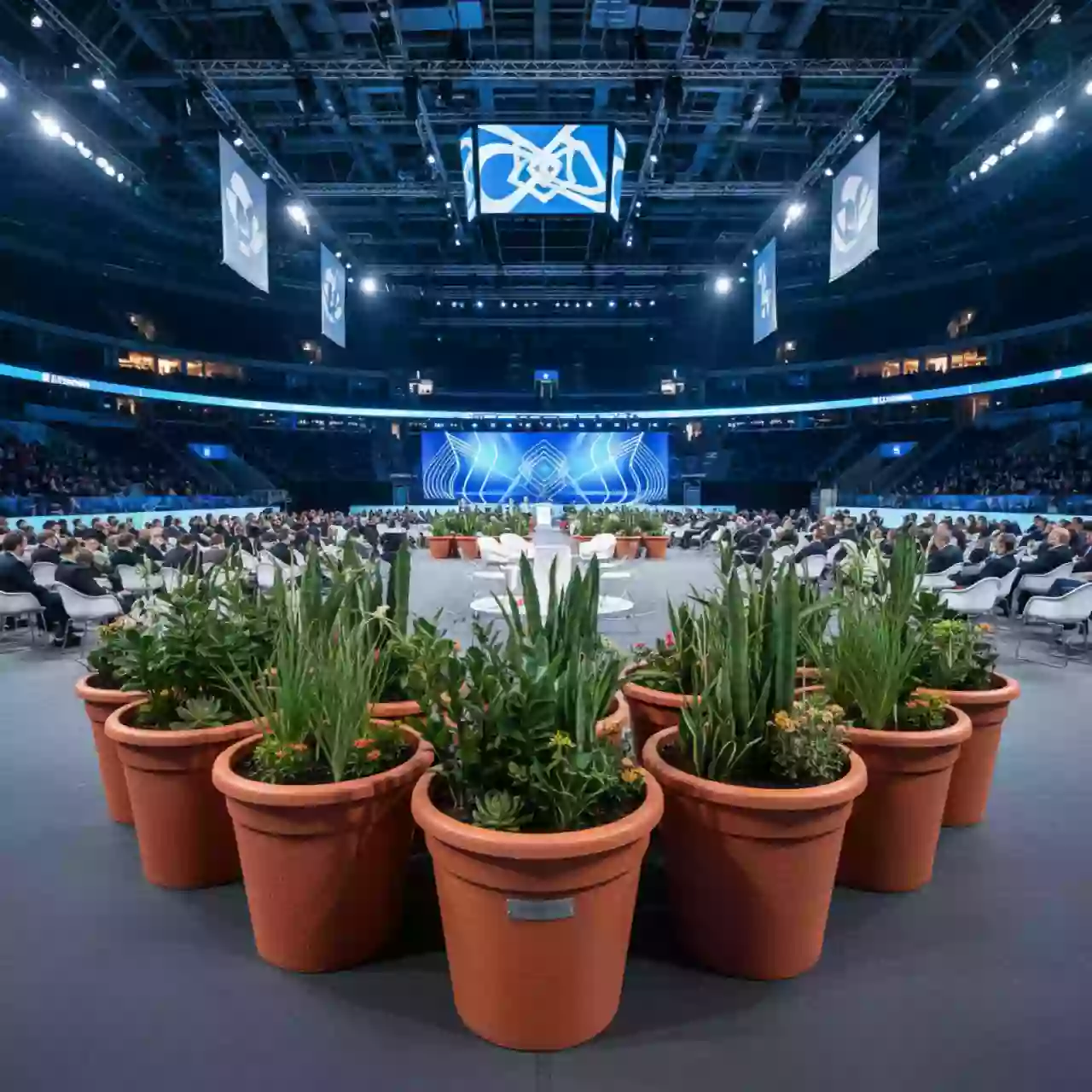 Аренда Кашпо для цветов Prosperplast Tubus Effect 28,5 л терракотовое в ледовом дворце «Большой» — ART SPACE