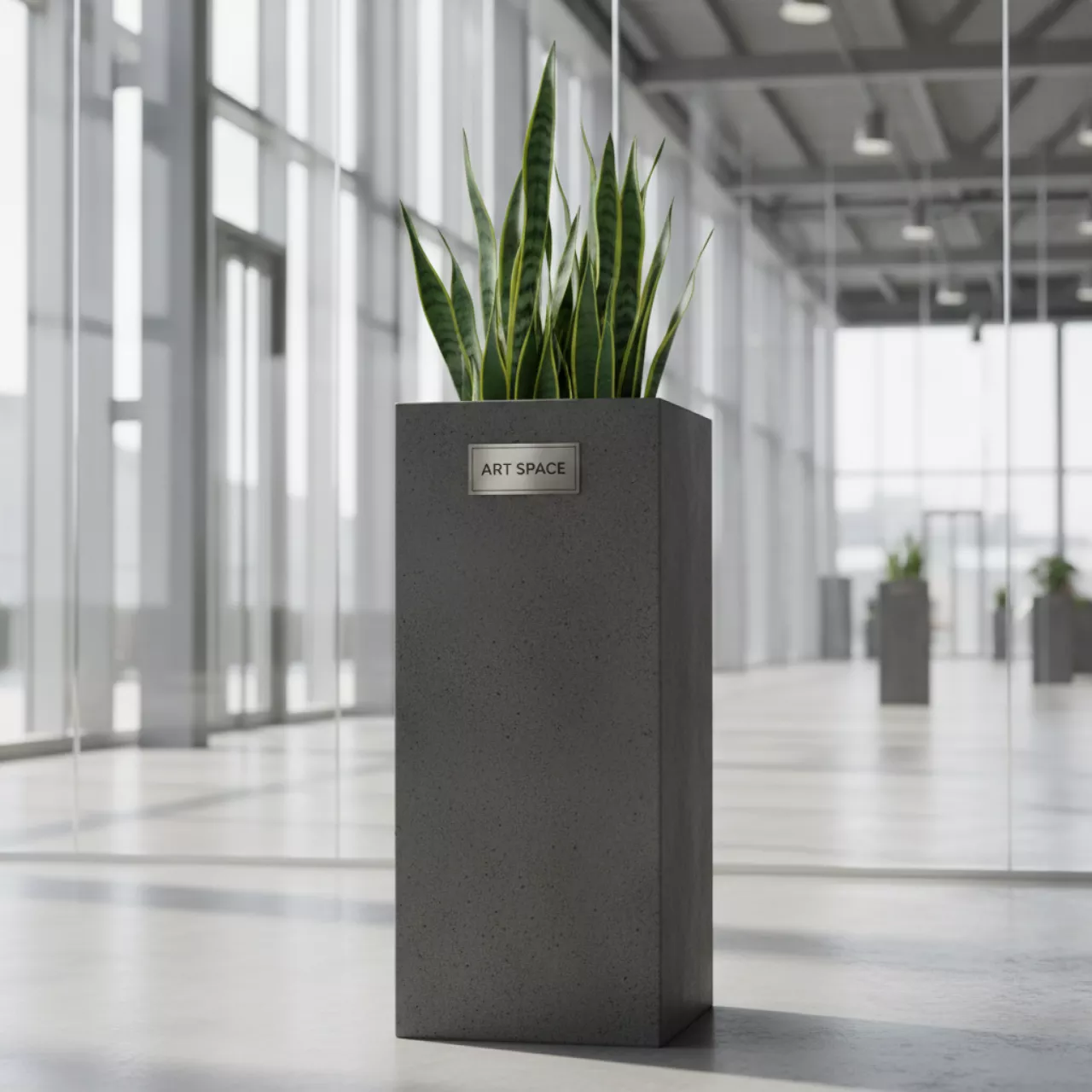Аренда Кашпо для цветов в МФК «Горный» — ART SPACE