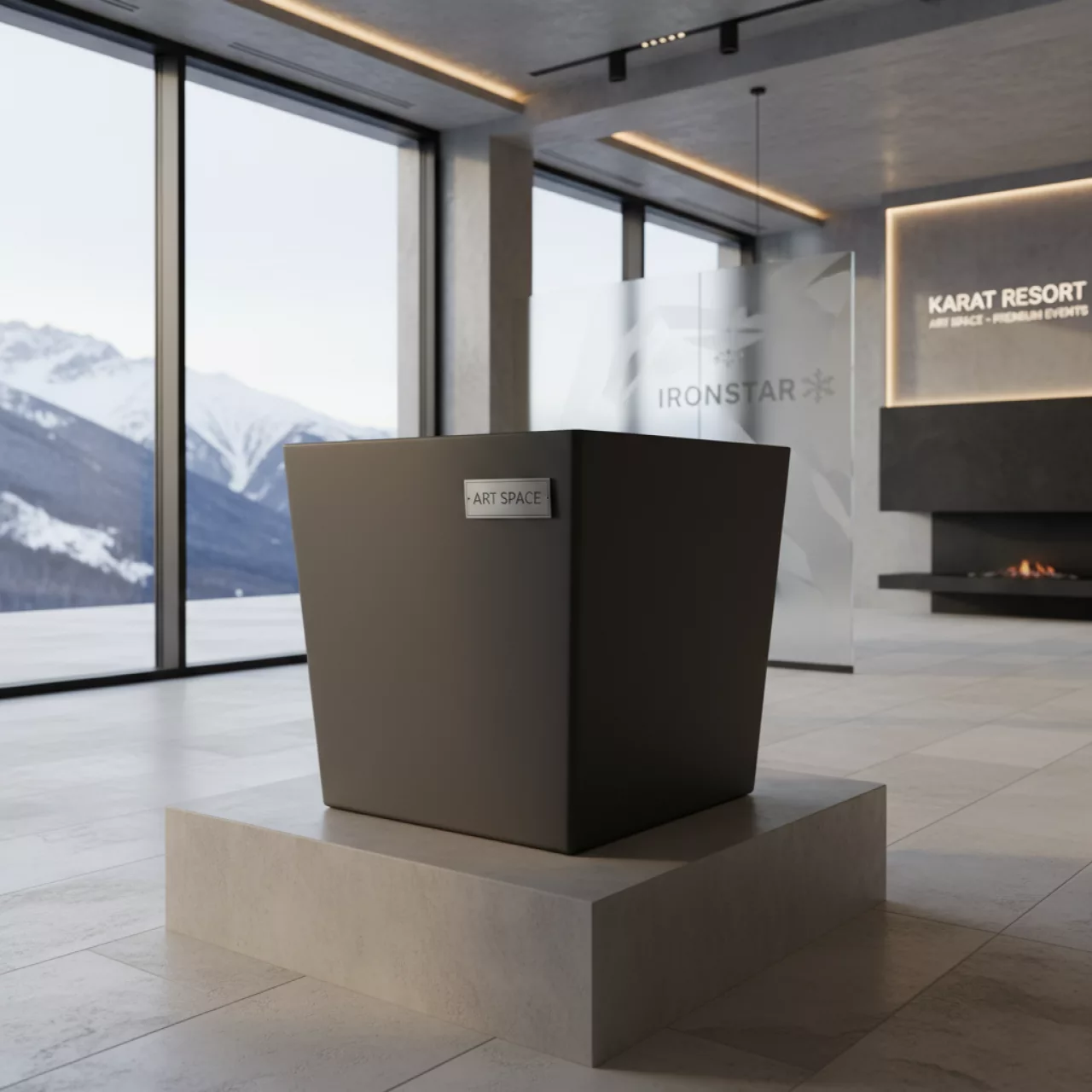 Аренда Кашпо пластиковое Bloom Basic в Karat Resort — ART SPACE