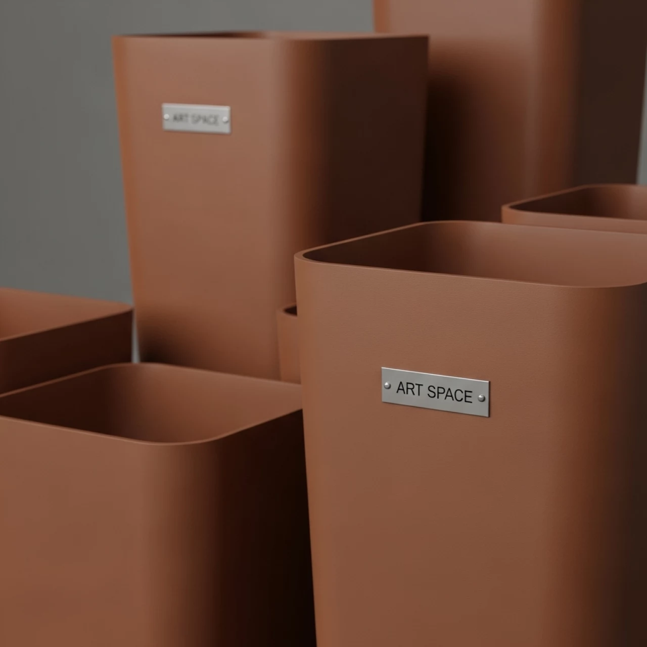 Аренда Кашпо Prosperplast Tubus Slim 27,15 л мокко на арене «Фишт» — ART SPACE