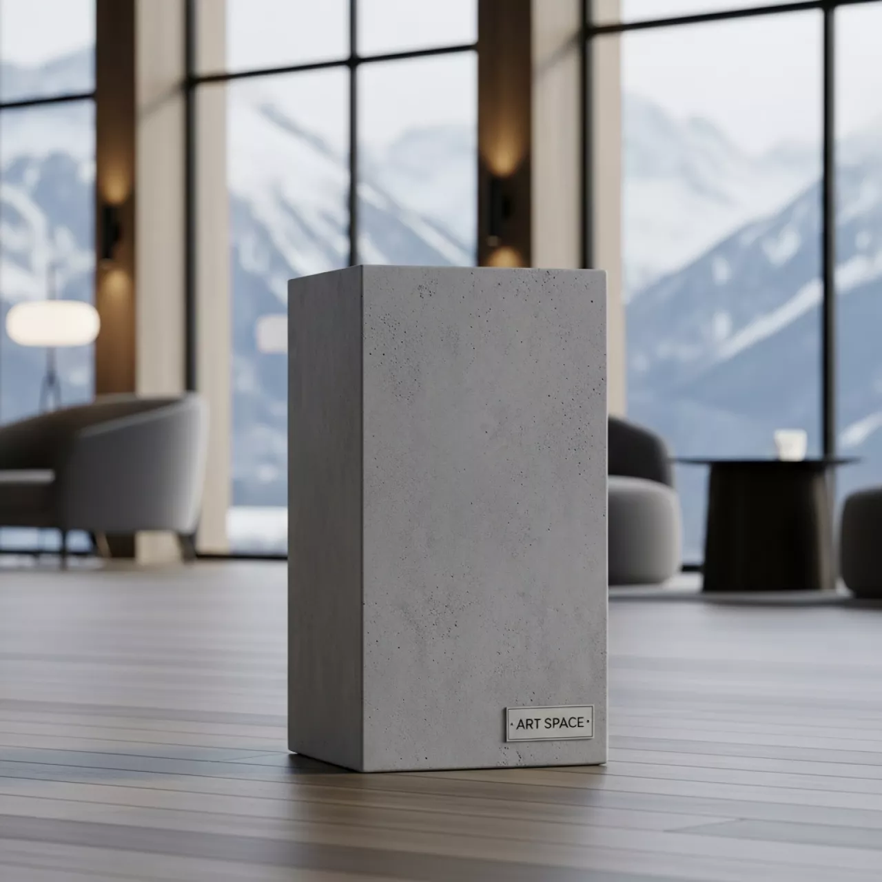 Аренда Кашпо Urbi Square Beton бетон Prosperplast 49,21 л в Гранд Отель Поляна — ART SPACE