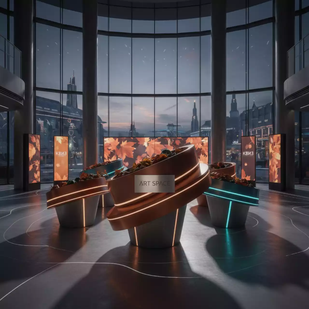 Аренда Кашпо в комплексе Sea Galaxy — ART SPACE