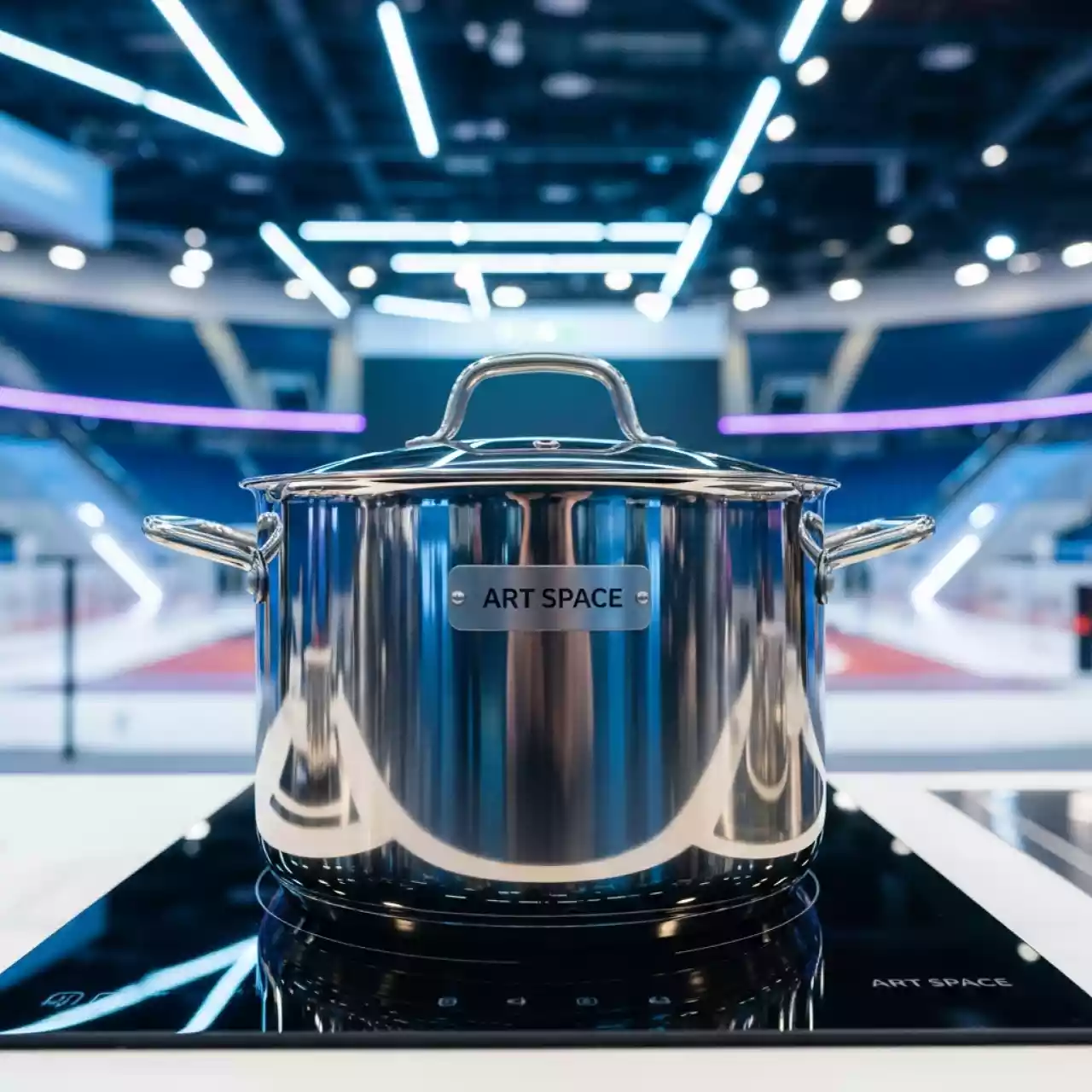 Аренда Кастрюля индукционная 10 л в Керлинговом центре «Ледяной куб» — ART SPACE