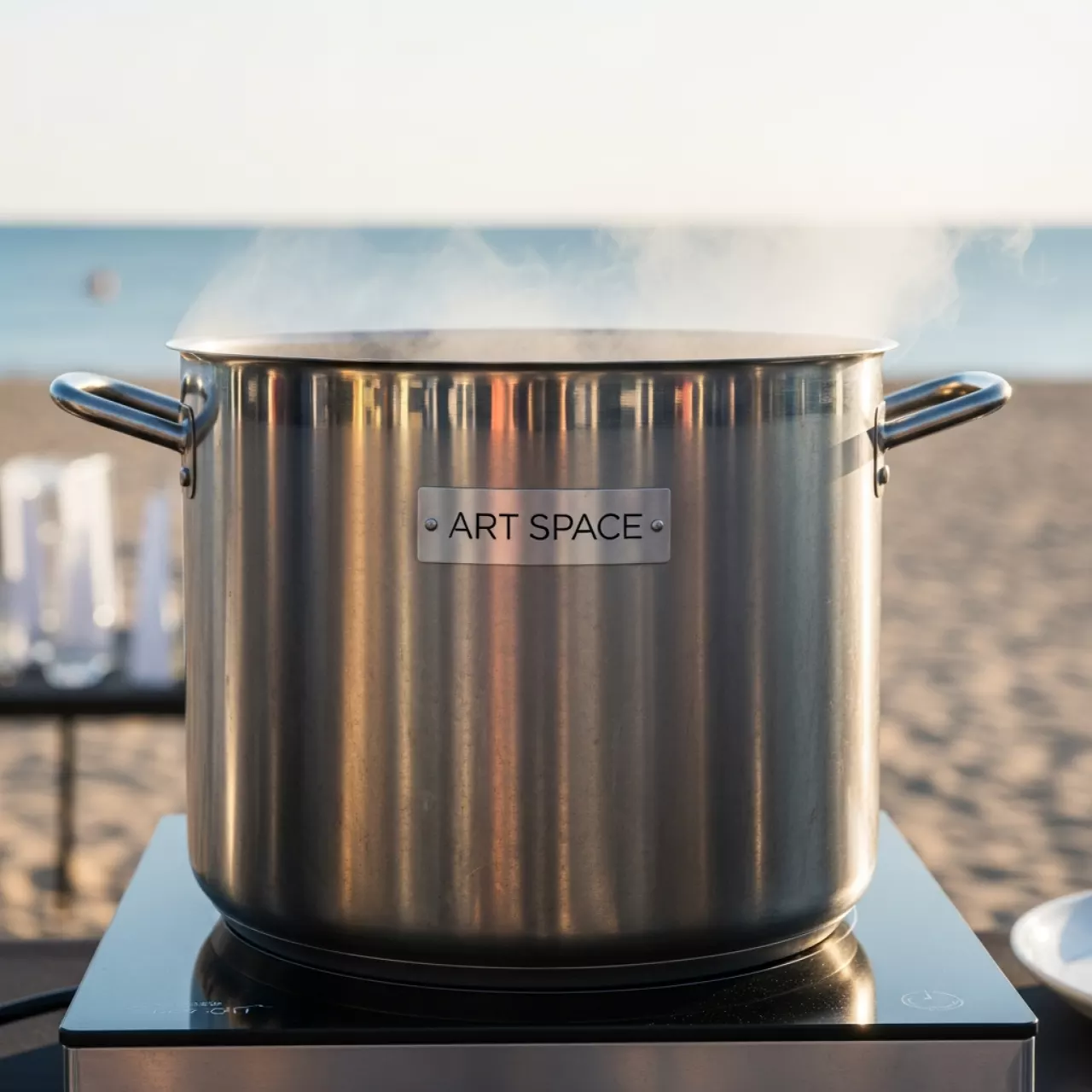 Аренда Кастрюля индукционная 80 л на пляже «Мандарин» — ART SPACE