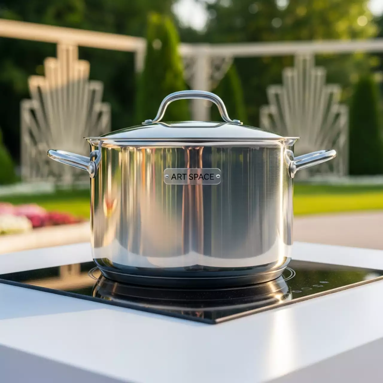 Аренда Кастрюля индукция 10 л в парке «Ривьера» — ART SPACE