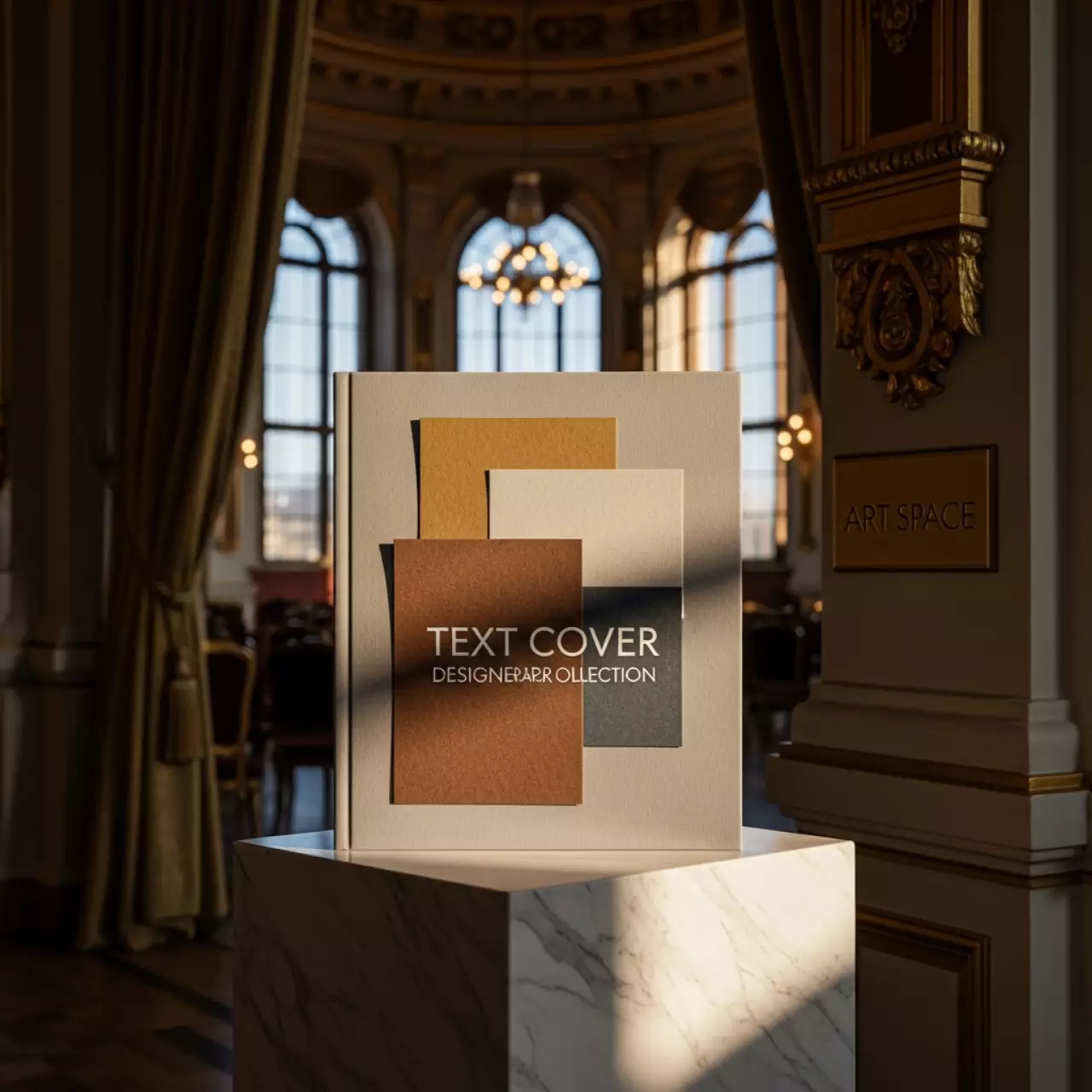 Аренда Каталог дизайнерской коллекции бумаг Text Cover в Зимнем театре — ART SPACE
