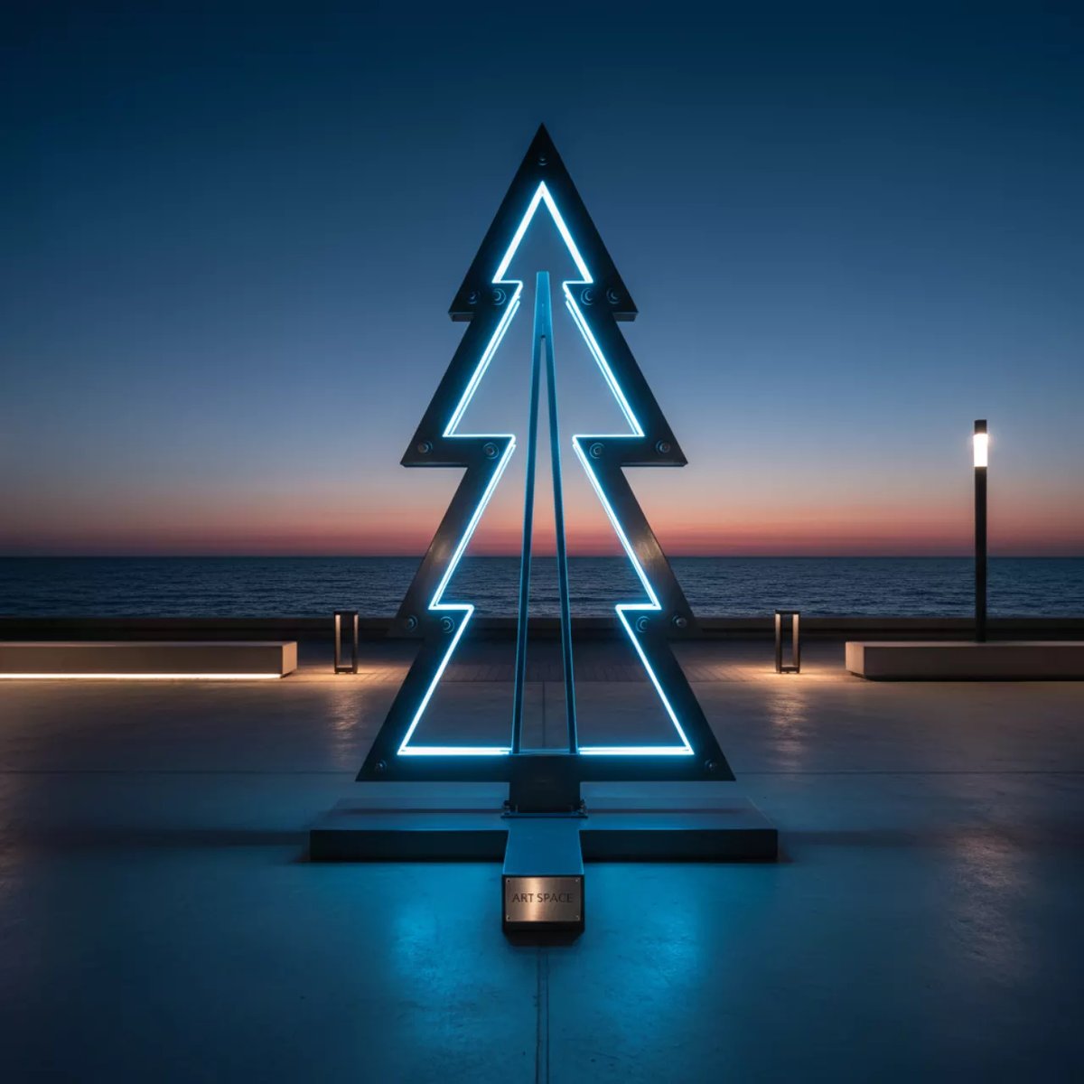 Аренда Катод «Новый год» на пляже «Маяк» — ART SPACE