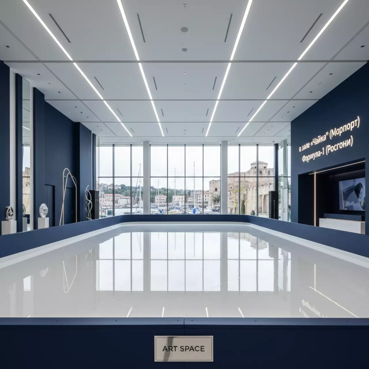 Аренда Каток искусственный лед в зале «Чайка» (Морпорт) — ART SPACE