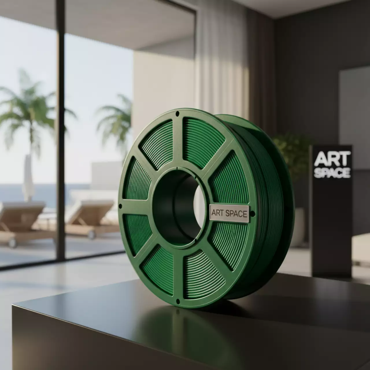 Аренда Катушка Bestfilament 1,75 мм 1 кг зеленая в Radisson Blu Resort & Congress Centre — ART SPACE
