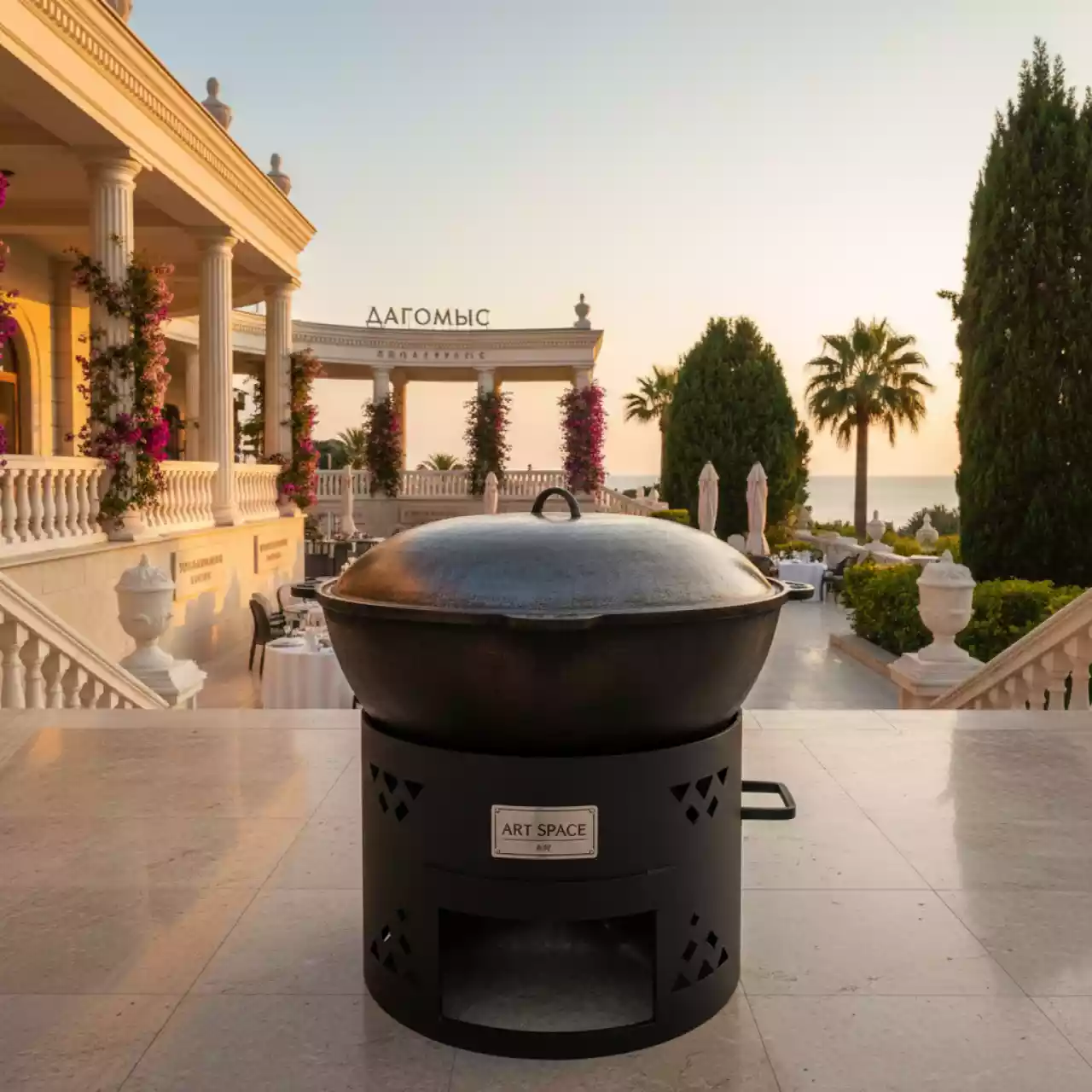 Аренда Казан 25 л с очагом в комплексе «Дагомыс» — ART SPACE