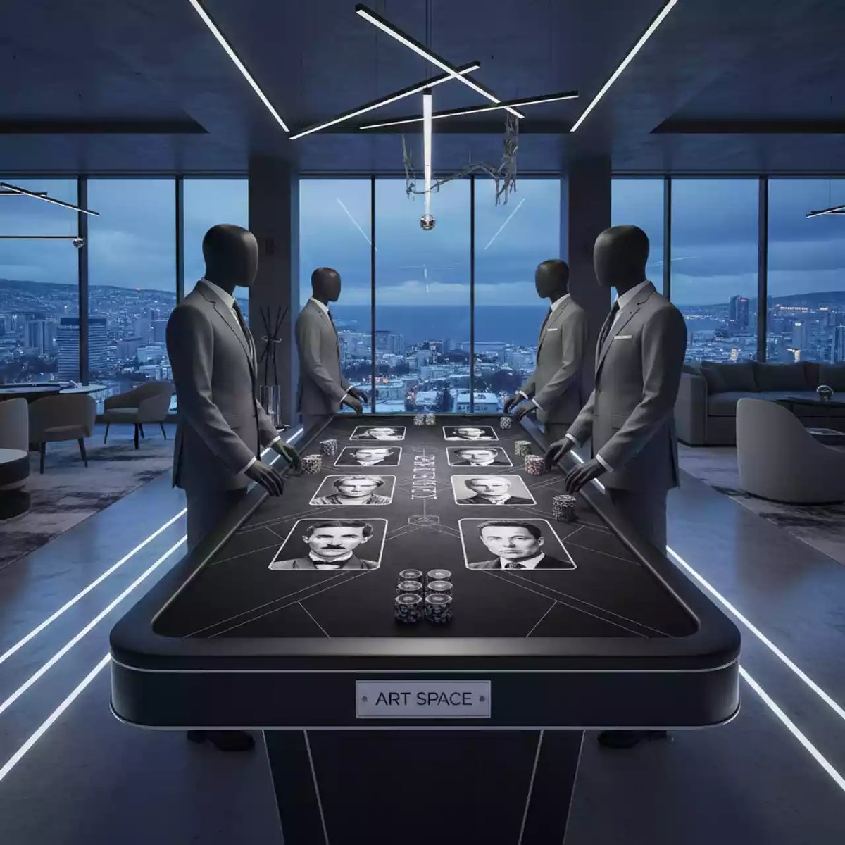 Аренда Казино интеллектуальное Известные личности в Cosmos Sochi Hotel — ART SPACE