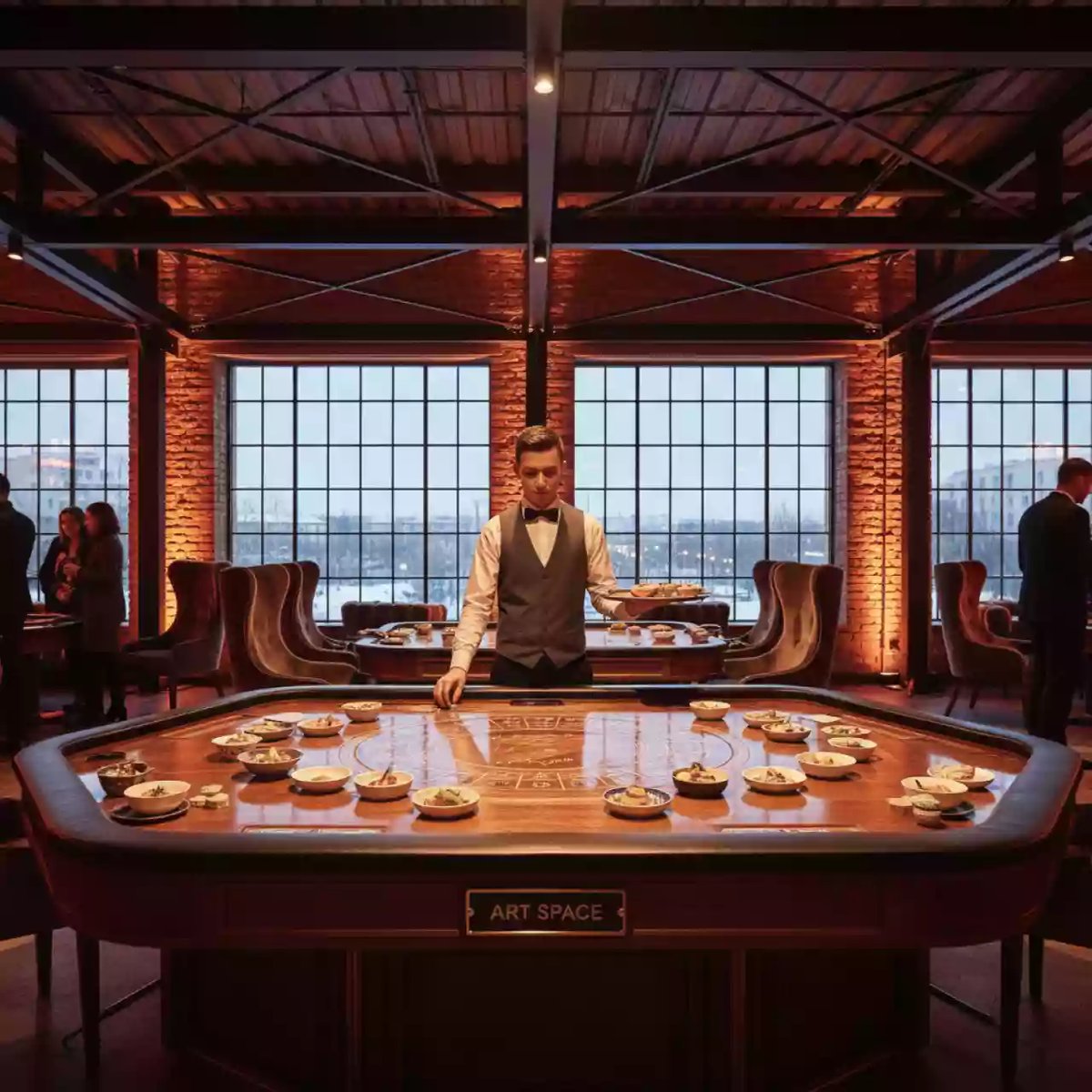 Аренда Казино интеллектуальное Национальные блюда в Mantera Supreme — ART SPACE