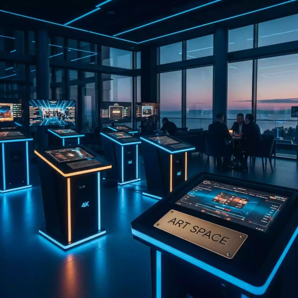 Аренда Казино интеллектуальное видеоигры в санатории «Черноморье» — ART SPACE