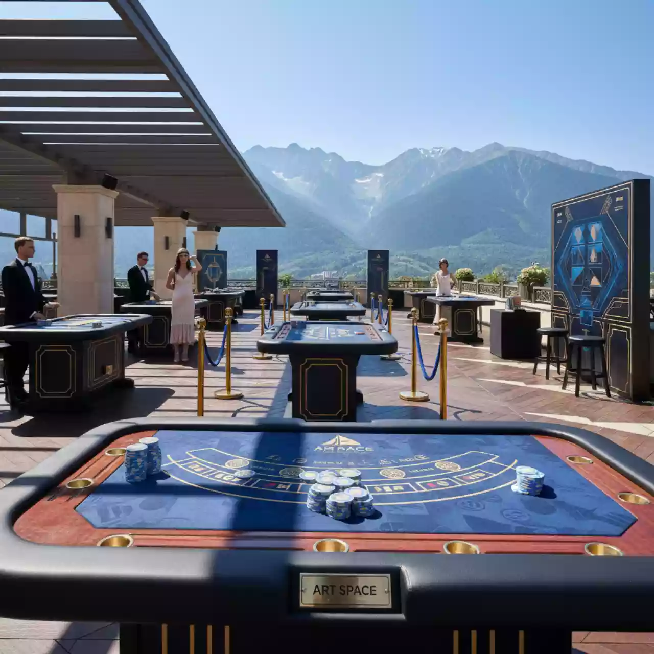 Аренда Казино интеллектуальное виды спорта в Гранд Отель Поляна — ART SPACE