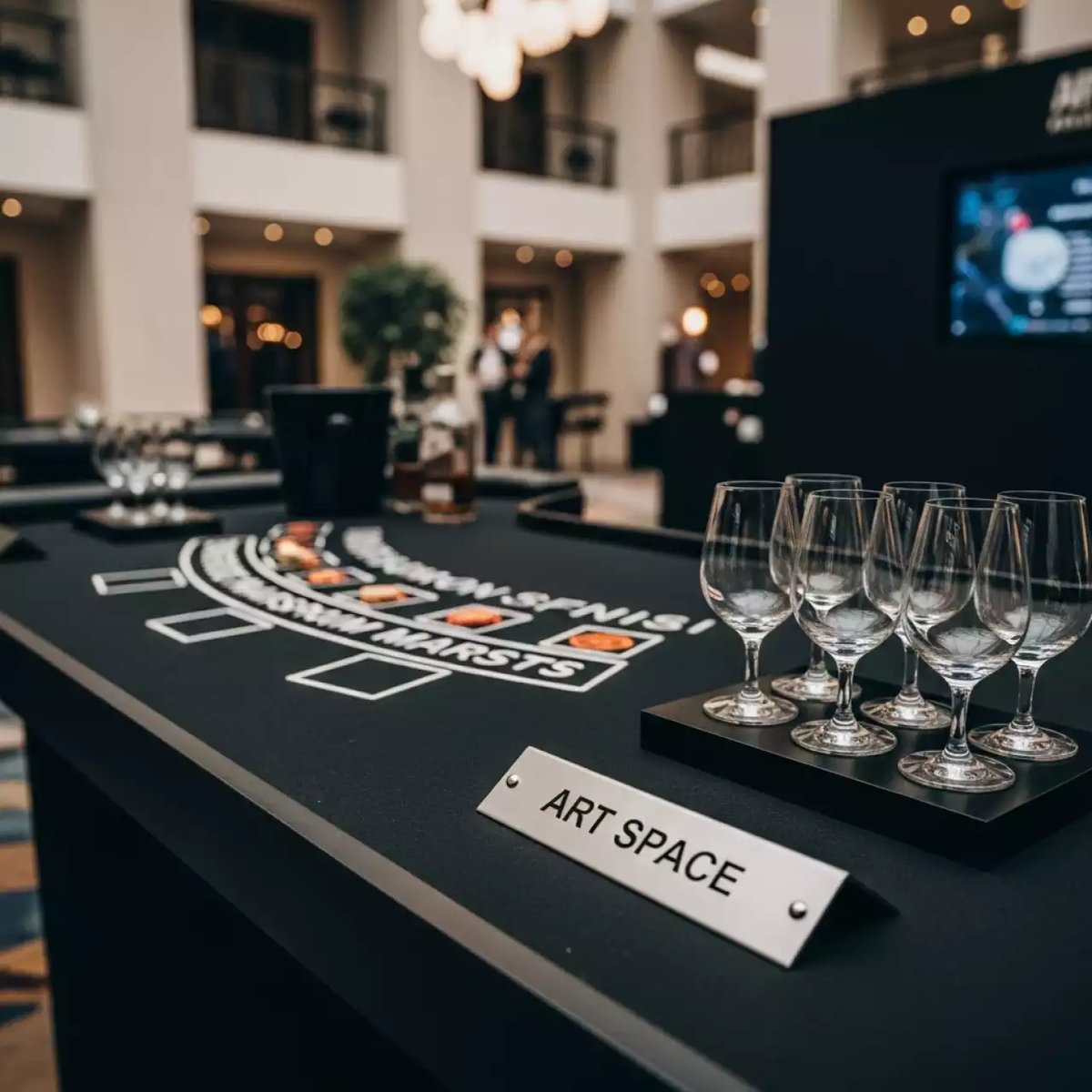 Аренда Казино ликерное в Маринс Парк Отеле — ART SPACE