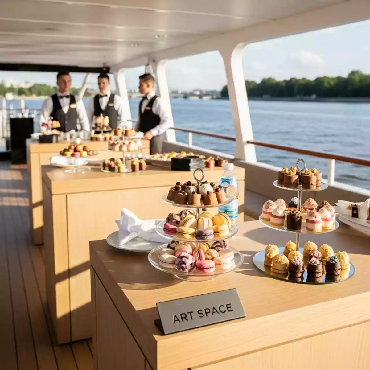 Аренда Казино сладкое кулинарное на теплоходе «Дагомыс» — ART SPACE