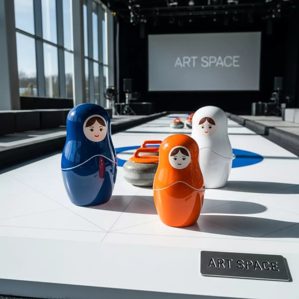 Аренда Кёрлинг Матрёшка в Сириус Арене — ART SPACE