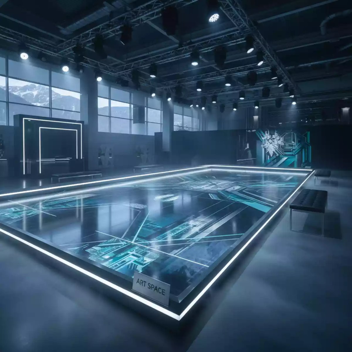 Аренда Кёрлинг напольный в ледовом дворце «Роза Хутор» — ART SPACE