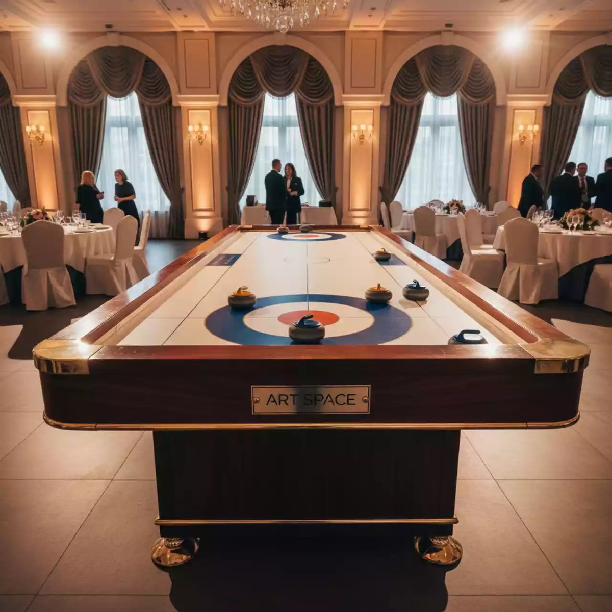 Аренда Керлинг настольный в Radisson Blu Resort & Congress Centre — ART SPACE