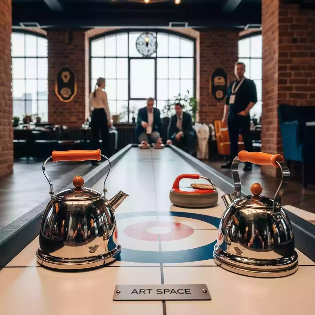 Аренда Керлинг по русски в ресторане «Плакучая Ива» — ART SPACE