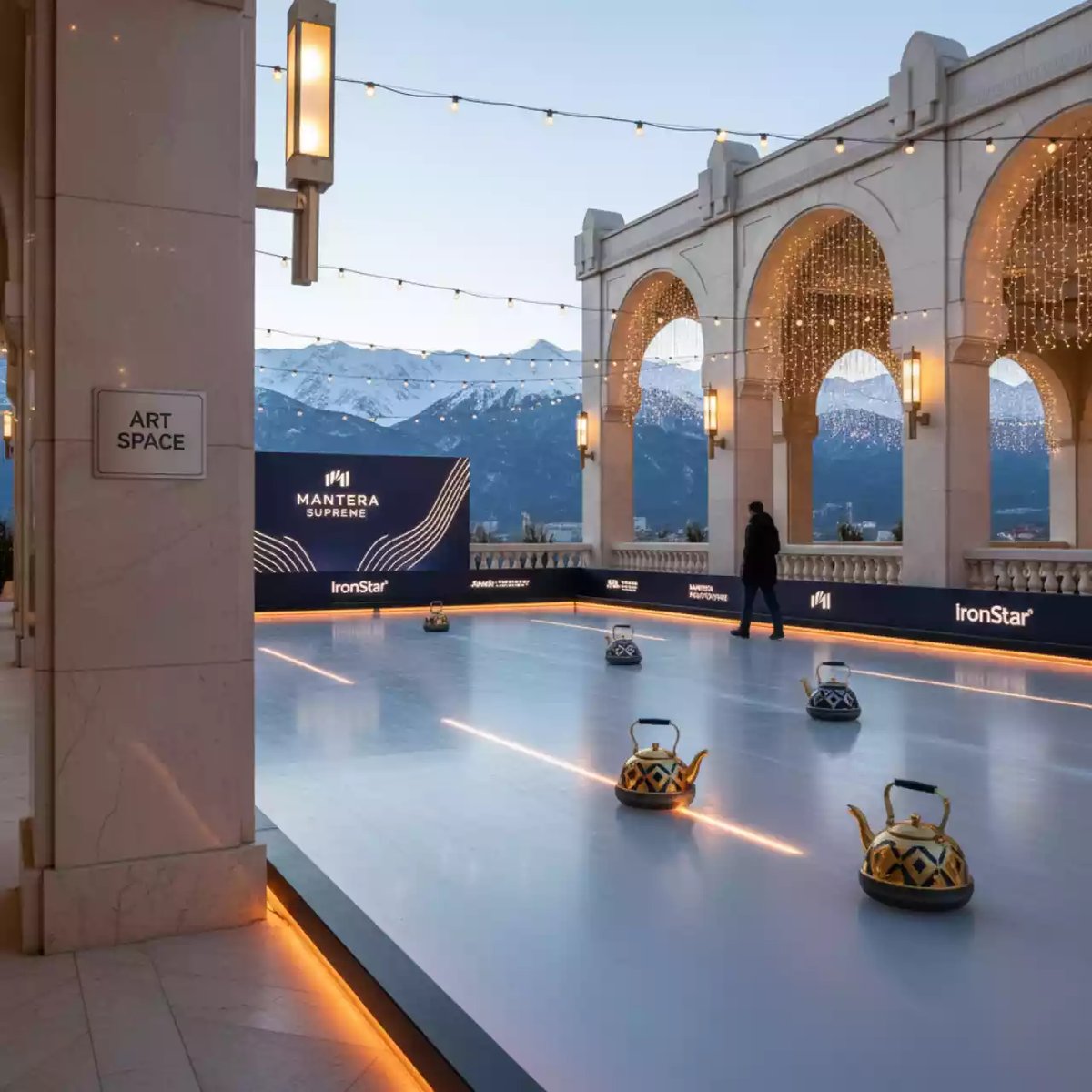 Аренда Керлинг с чайниками в Mantera Supreme — ART SPACE