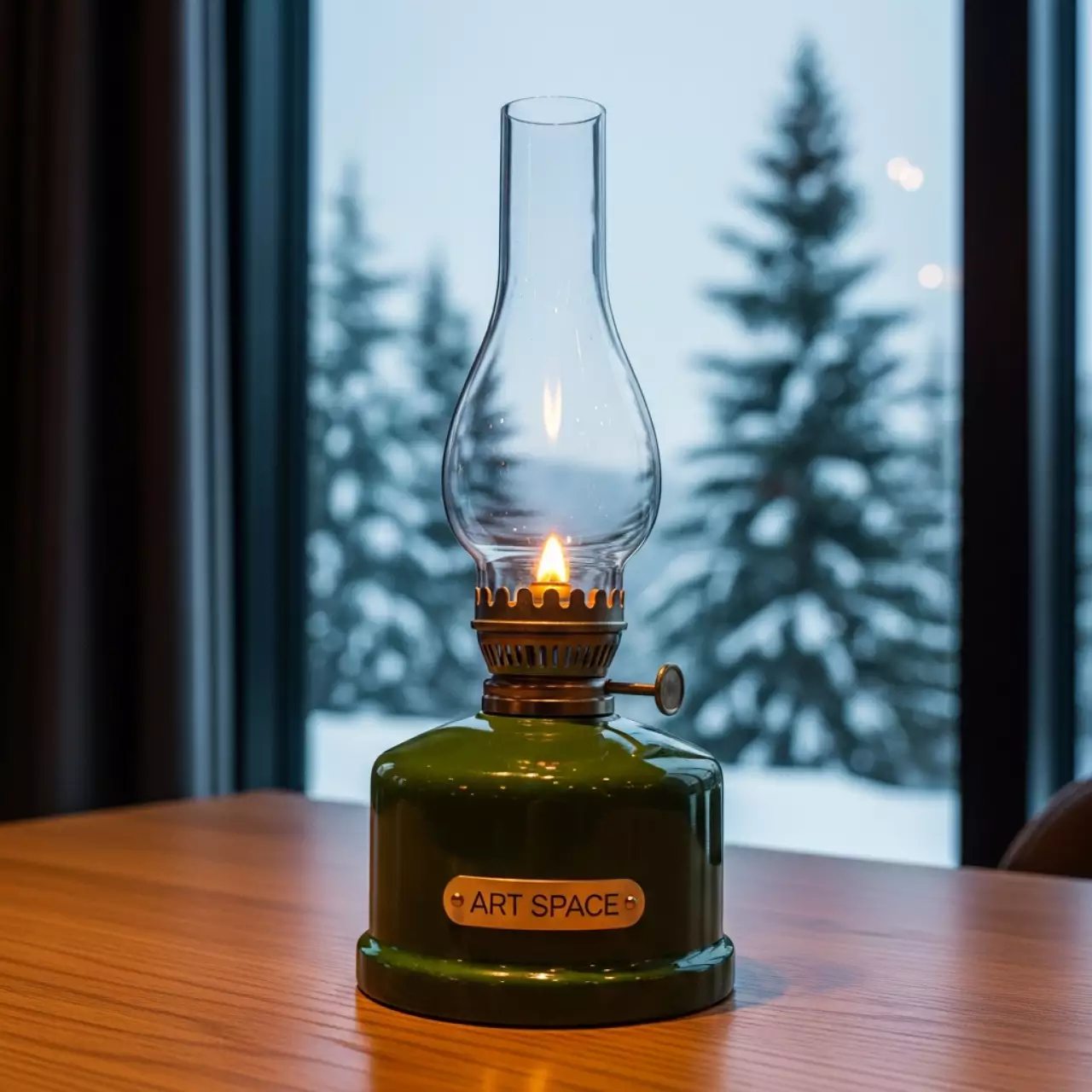 Аренда Керосинка зеленая в Novotel Resort — ART SPACE