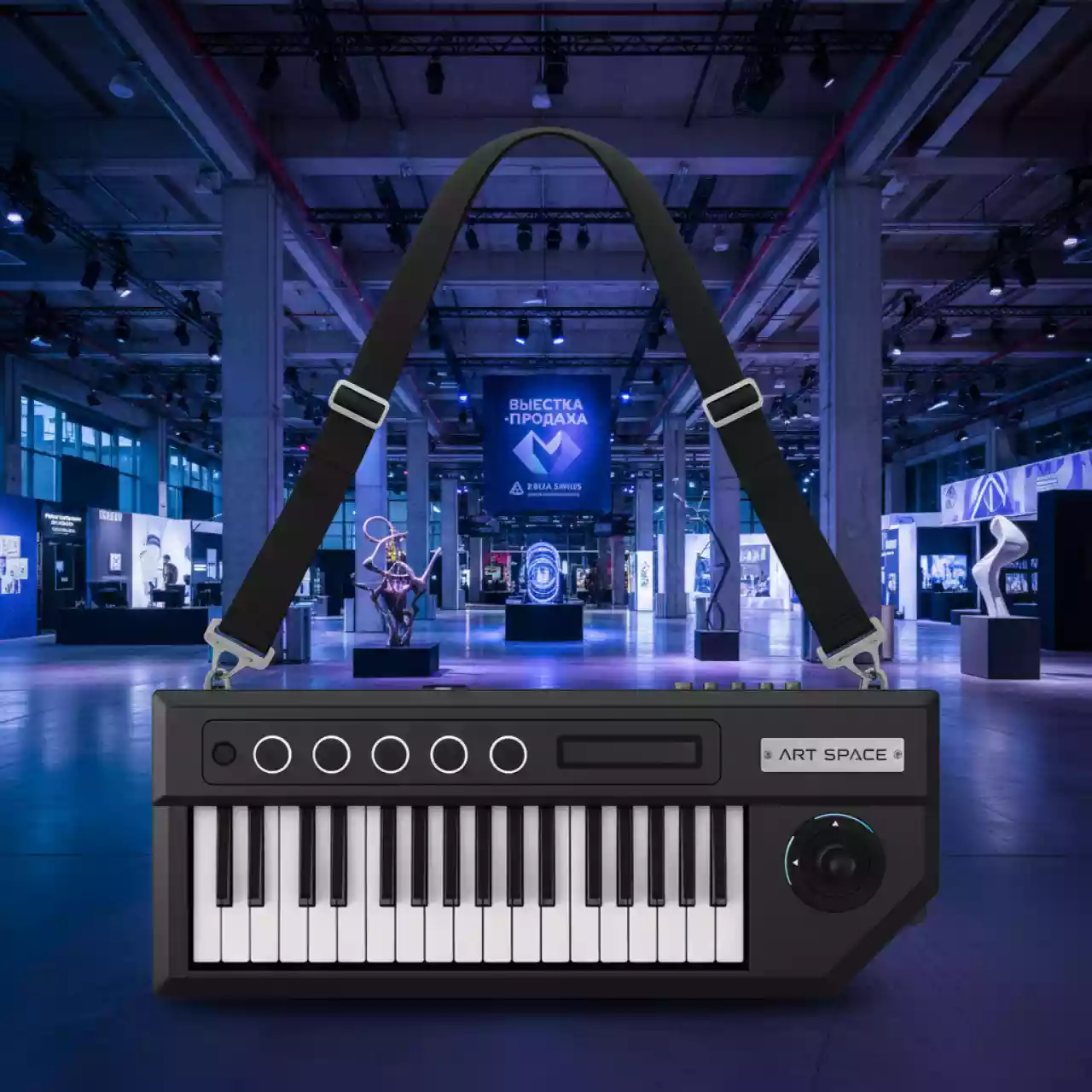 Аренда Кейтар Yamaha SHS 10 MIDI клавиатура на ремне в Delta Sirius — ART SPACE