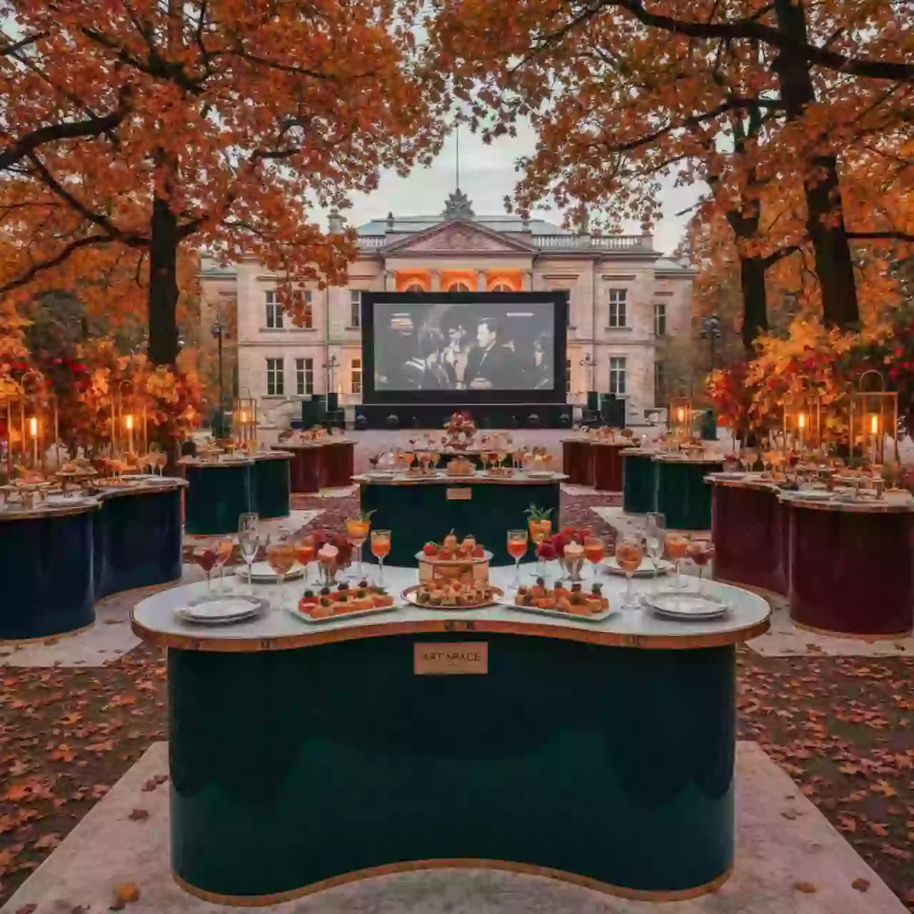 Аренда Кейтеринг ресторан в усадьбе Голицына — ART SPACE