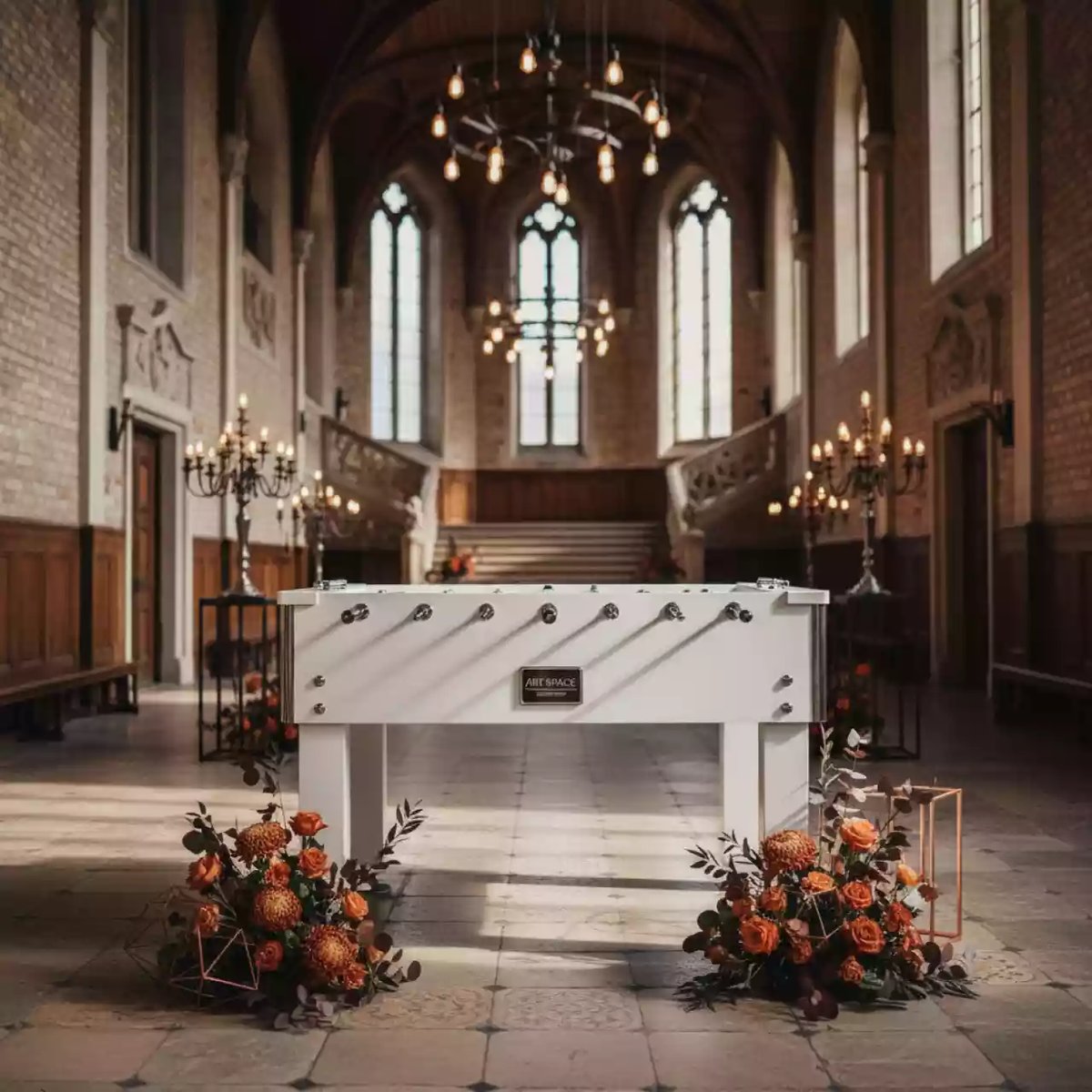 Аренда Кикер свадебный в усадьбе Голицына — ART SPACE