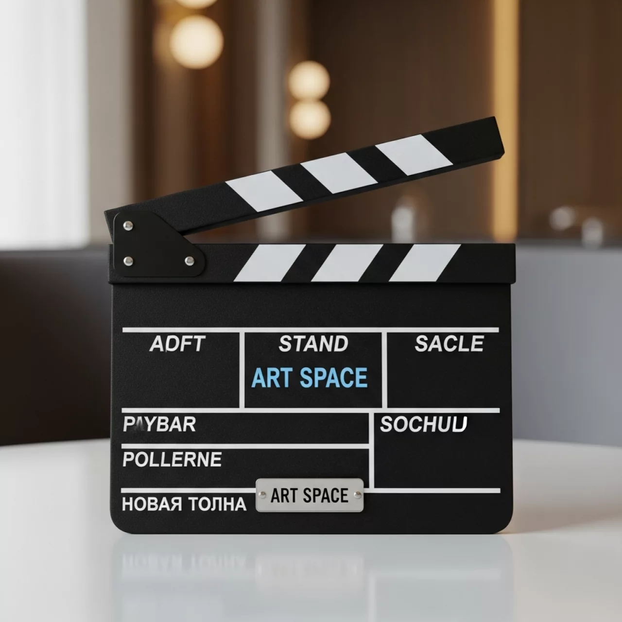 Аренда Кинохлопушка плоская из пенокартона в отеле Hyatt Regency Sochi — ART SPACE