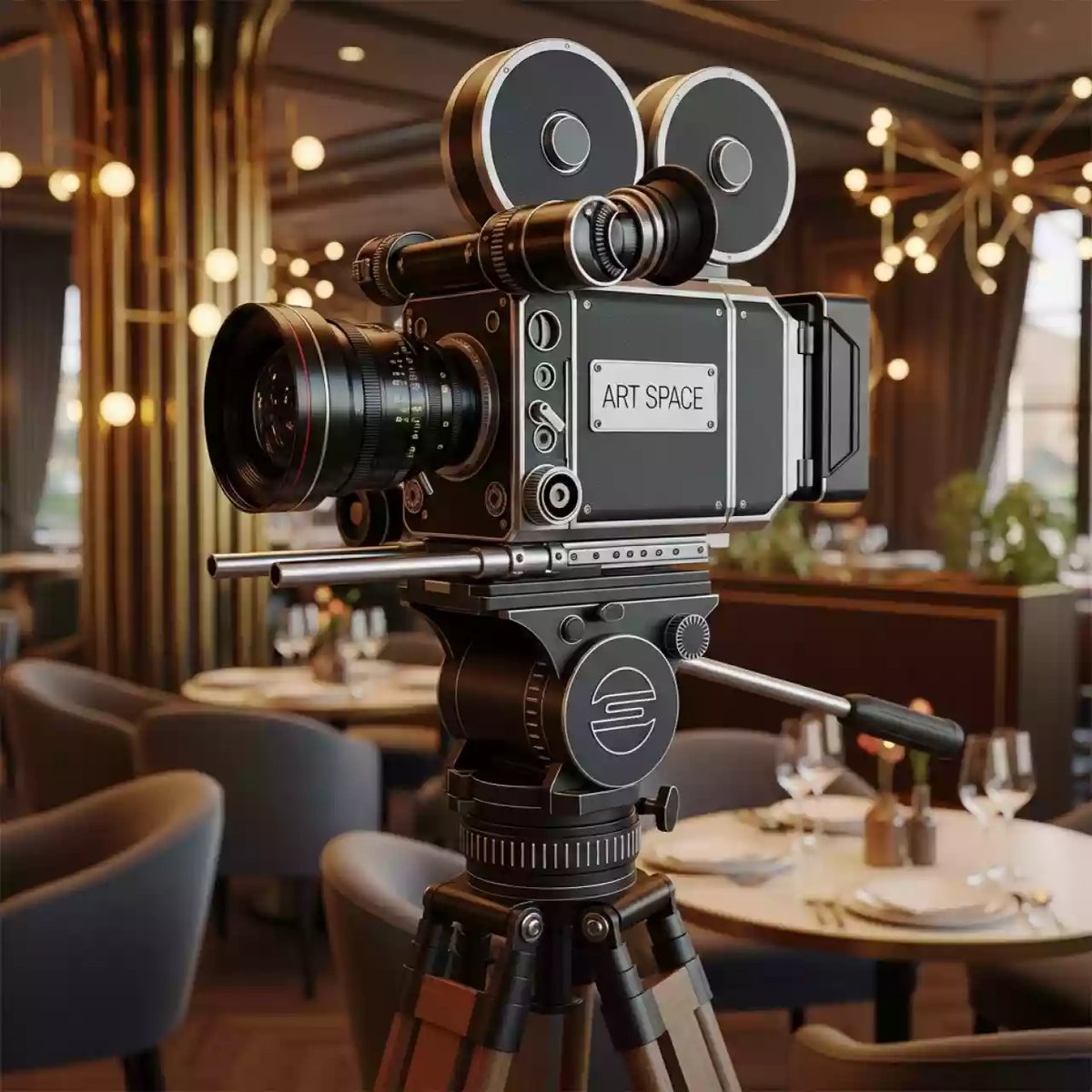 Аренда Кинокамера бутафорская в ресторане «Brunello» — ART SPACE