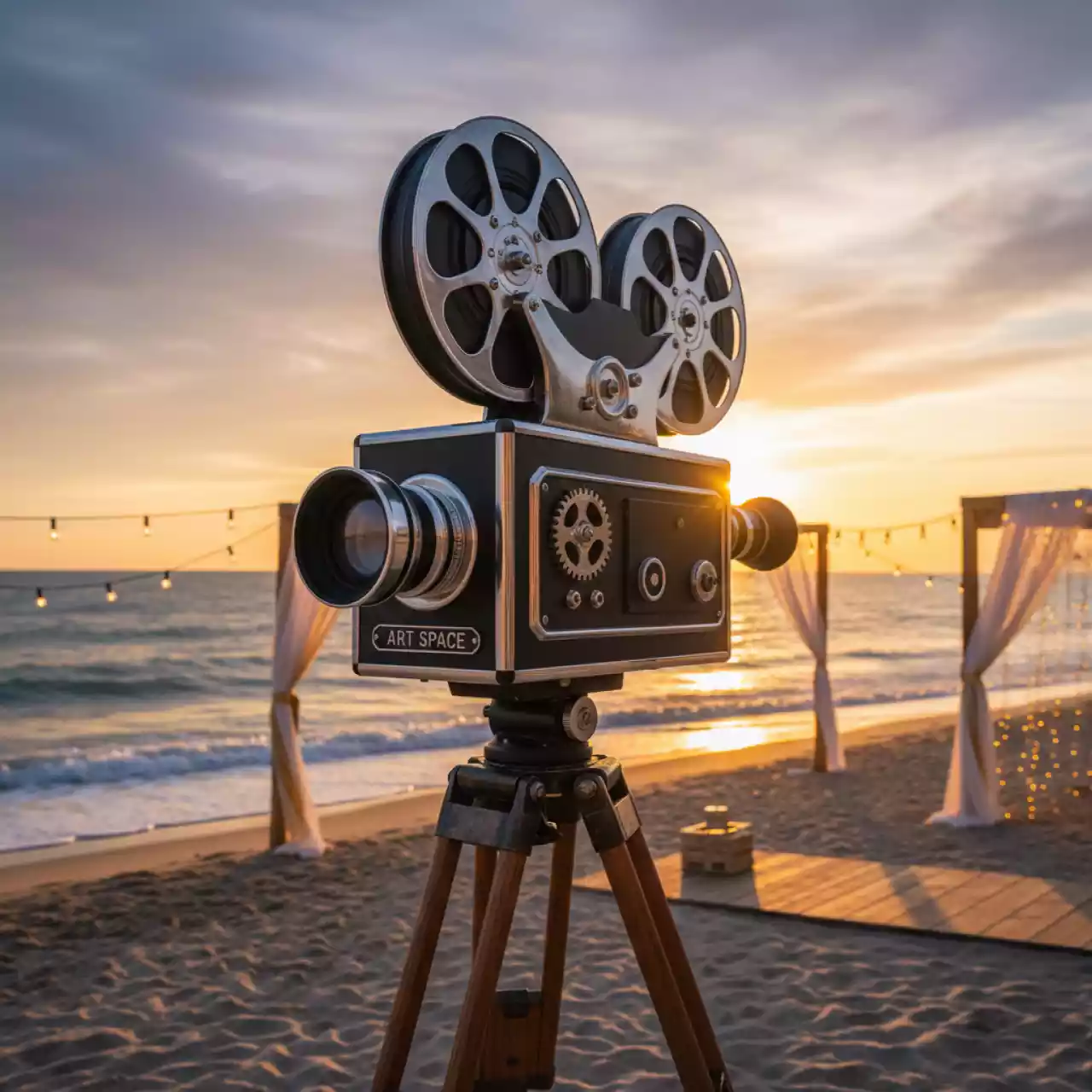 Аренда Кинокамеры автоматические для реквизита на пляже «Ривьера» — ART SPACE