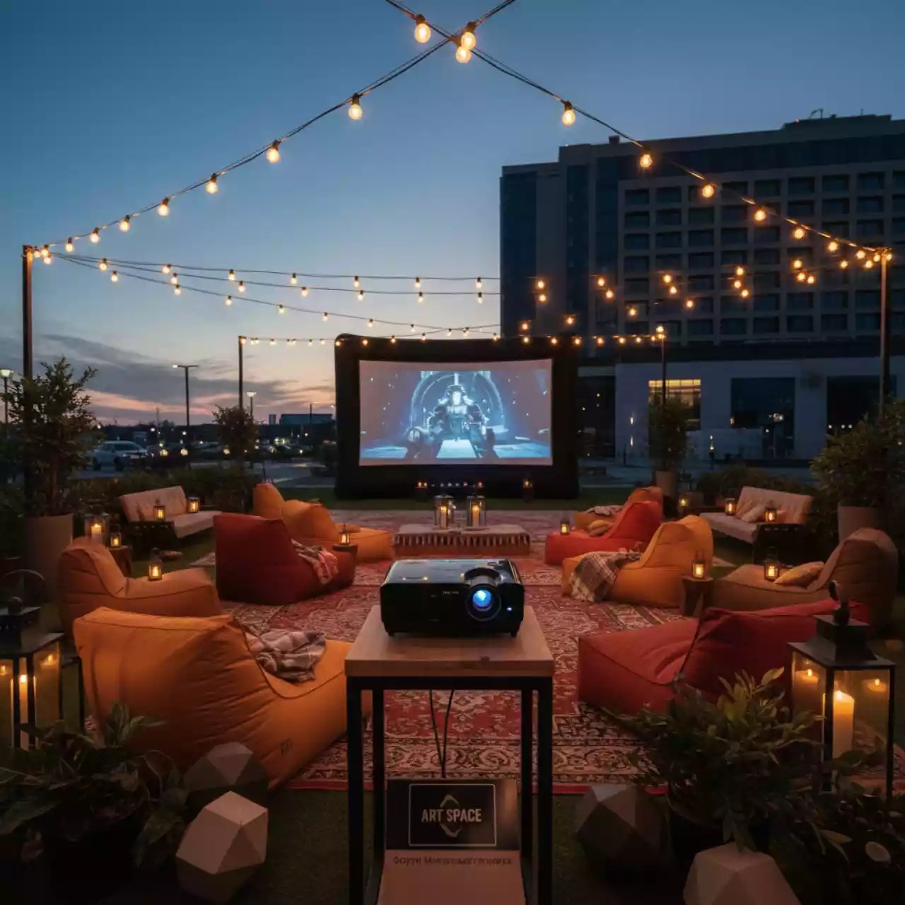 Аренда Кинотеатр под открытым небом в Imeretinskiy Hotel — ART SPACE